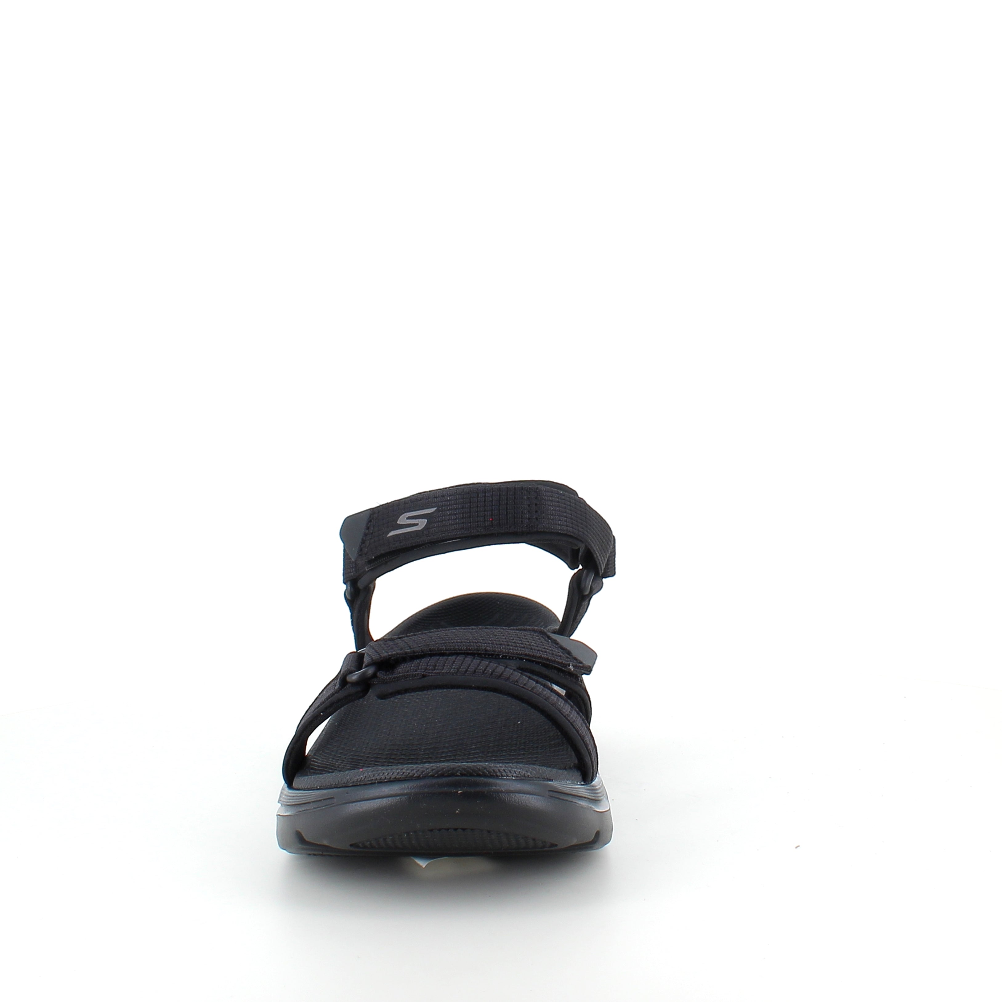 Skechers GO WALK sandal i svart – komfortsandal med fotvalvsstöd & stötdämpning