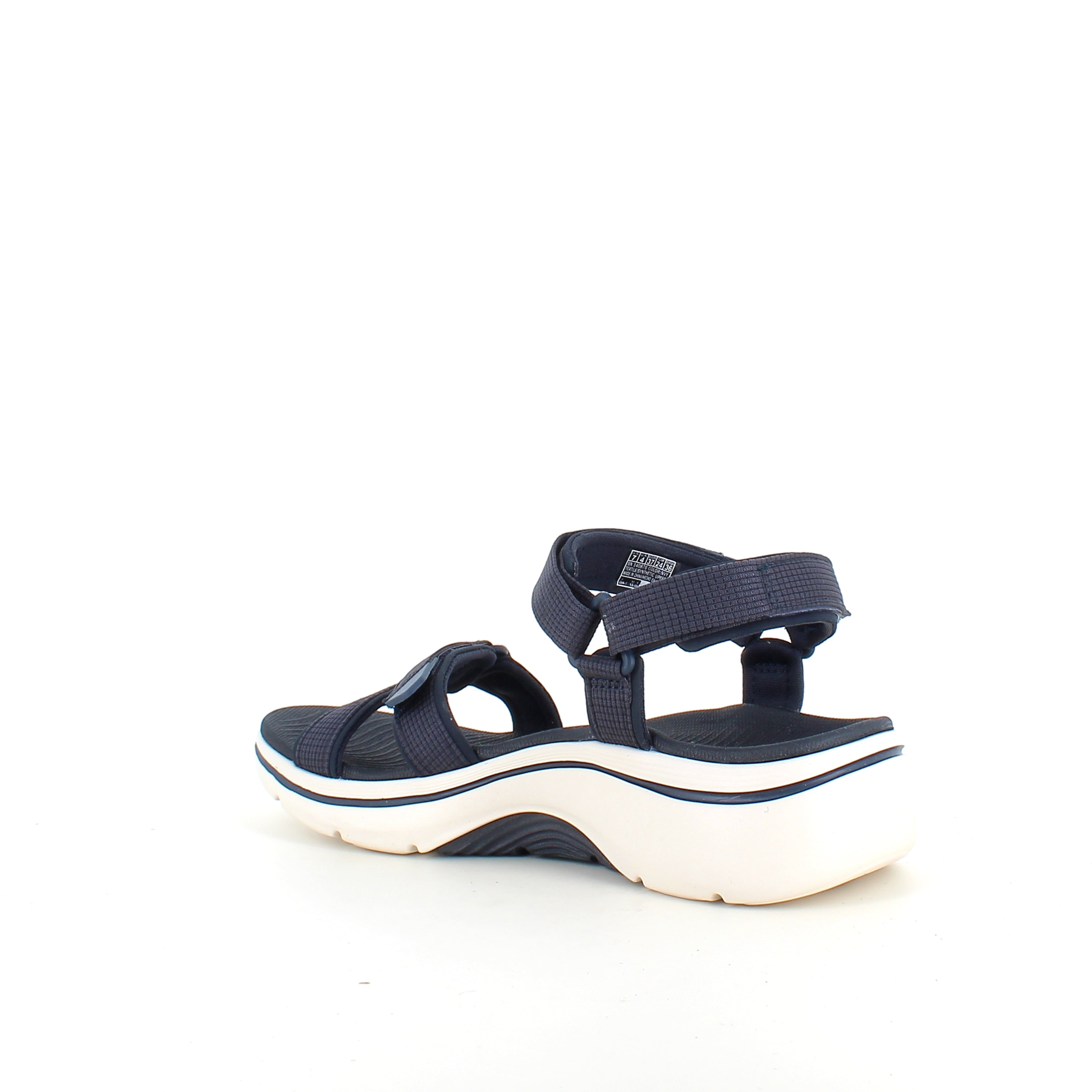 Skechers GO WALK Sandal i navy – bekväm sandal med hålfotsstöd & stötdämpning