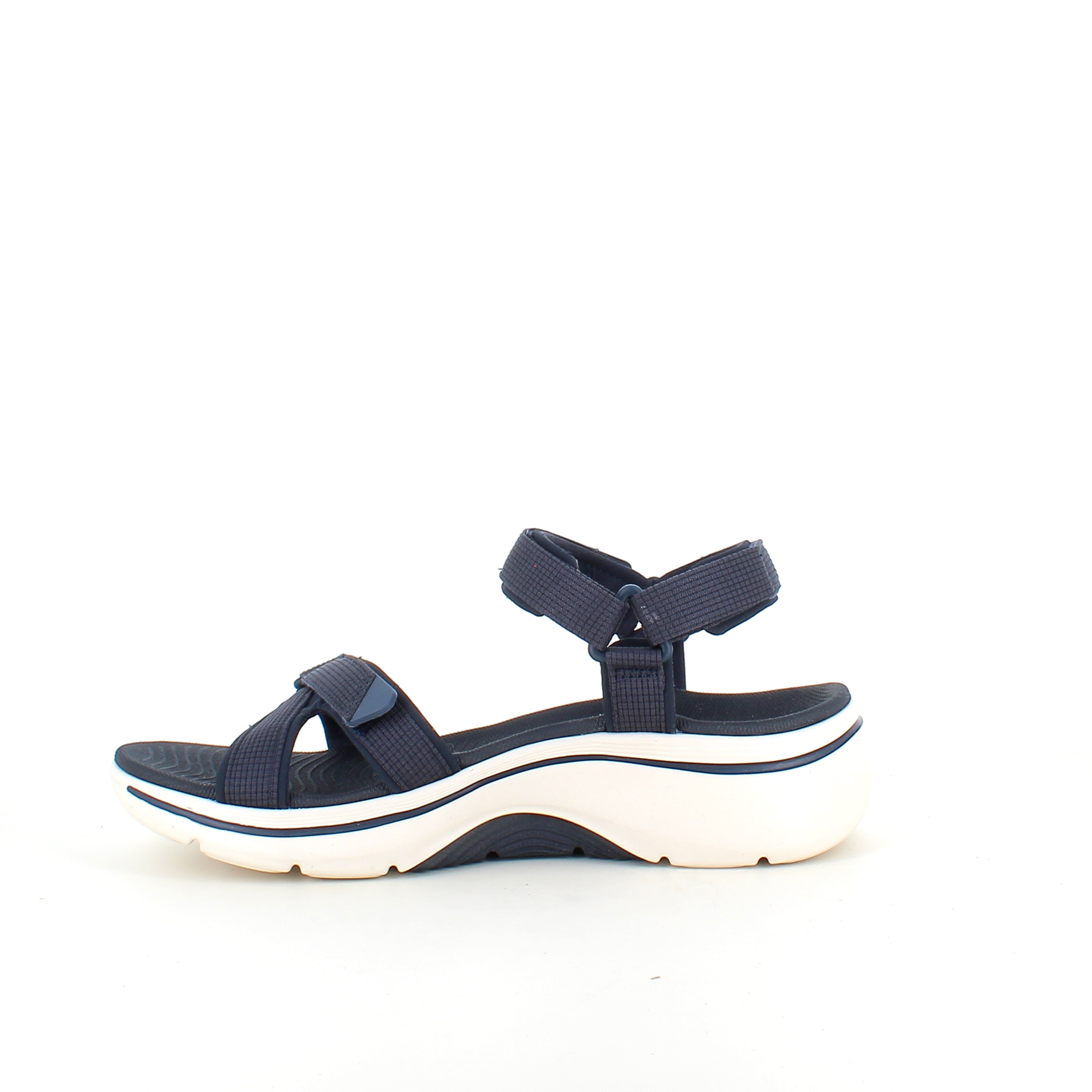 Skechers GO WALK Sandal i navy – bekväm sandal med hålfotsstöd & stötdämpning