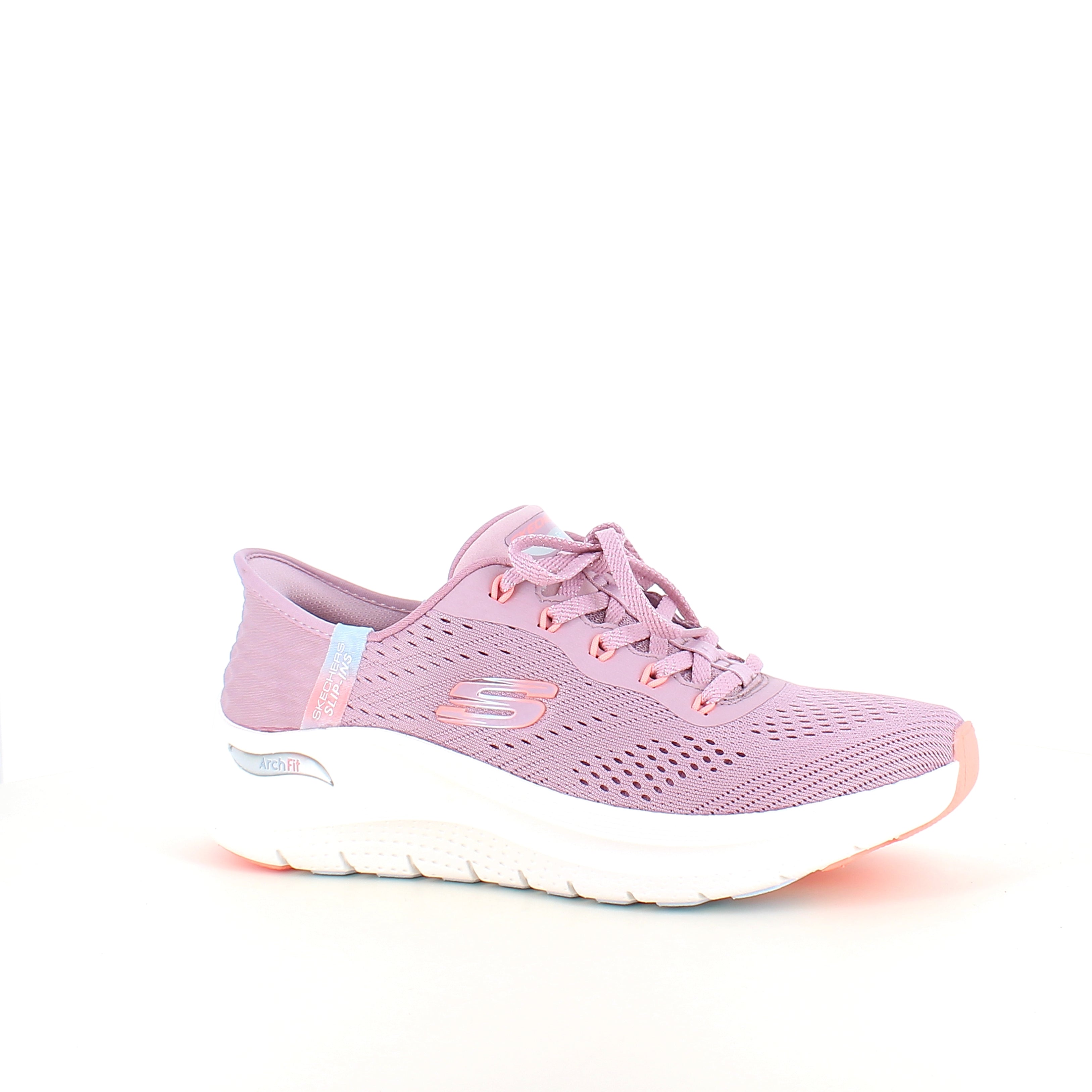 Skechers Slip-ins med Arch Fit – lavendelfärgad sneaker med handsfree-komfort