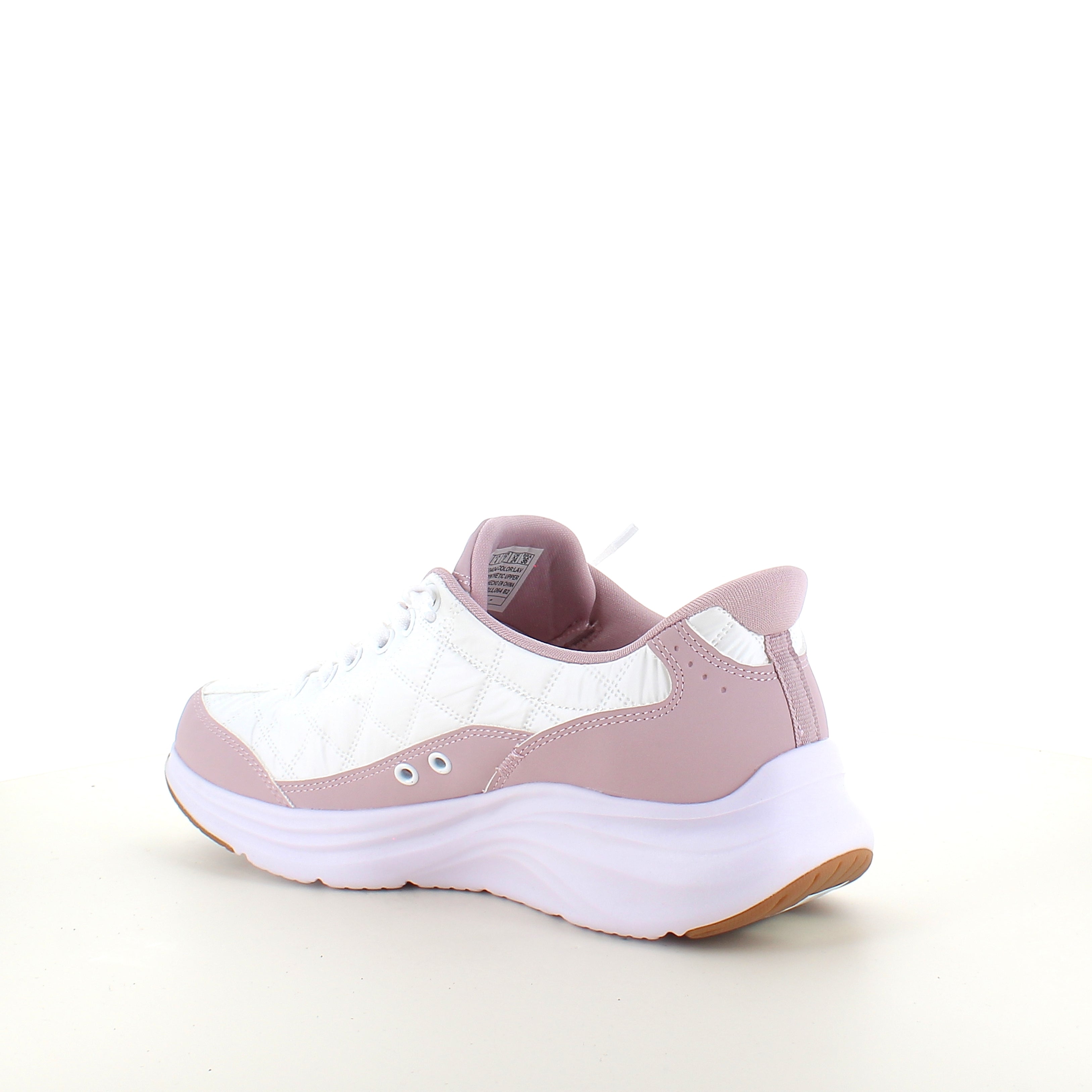 Skechers Slip-ins Contour Foam Cozy Fit – vit/lavendel