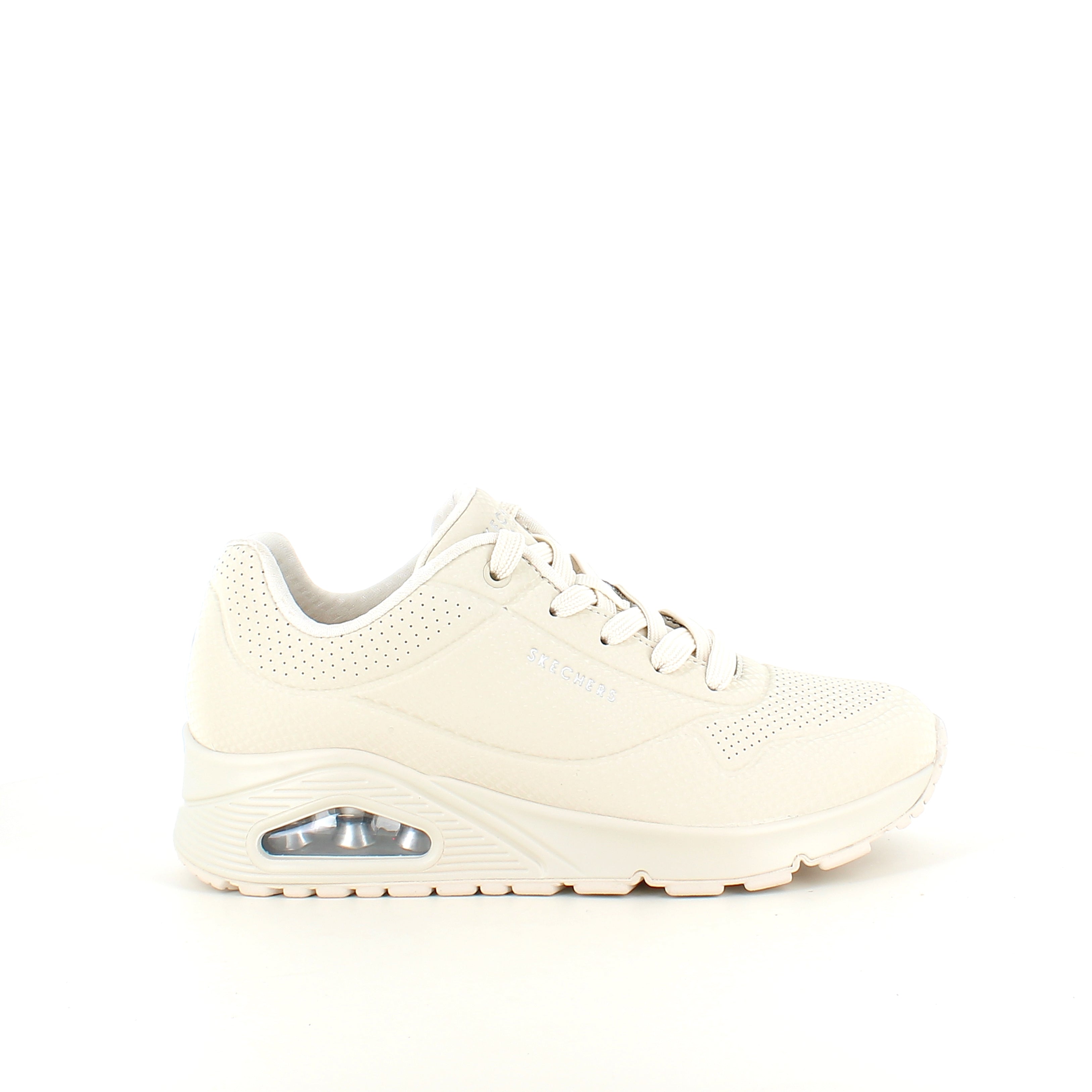 Skechers Street™ UNO – Shiny Scale – Cremehvid