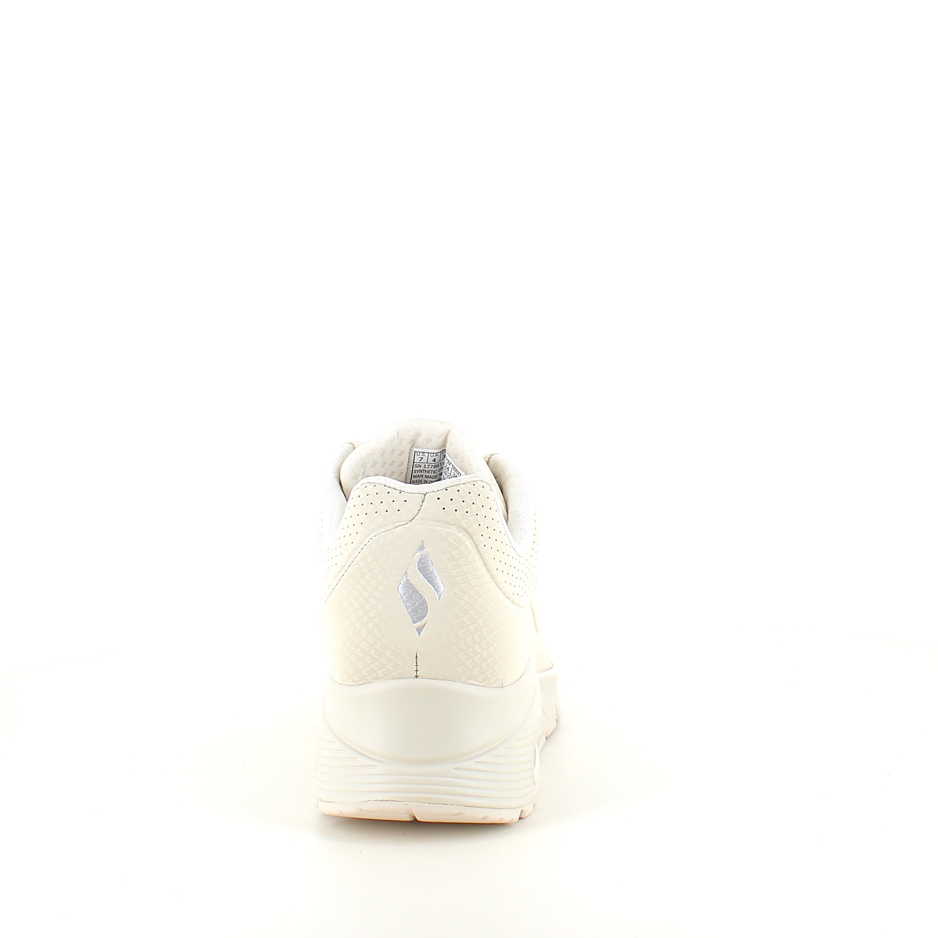 Skechers Street™ UNO – Shiny Scale – Krämvit