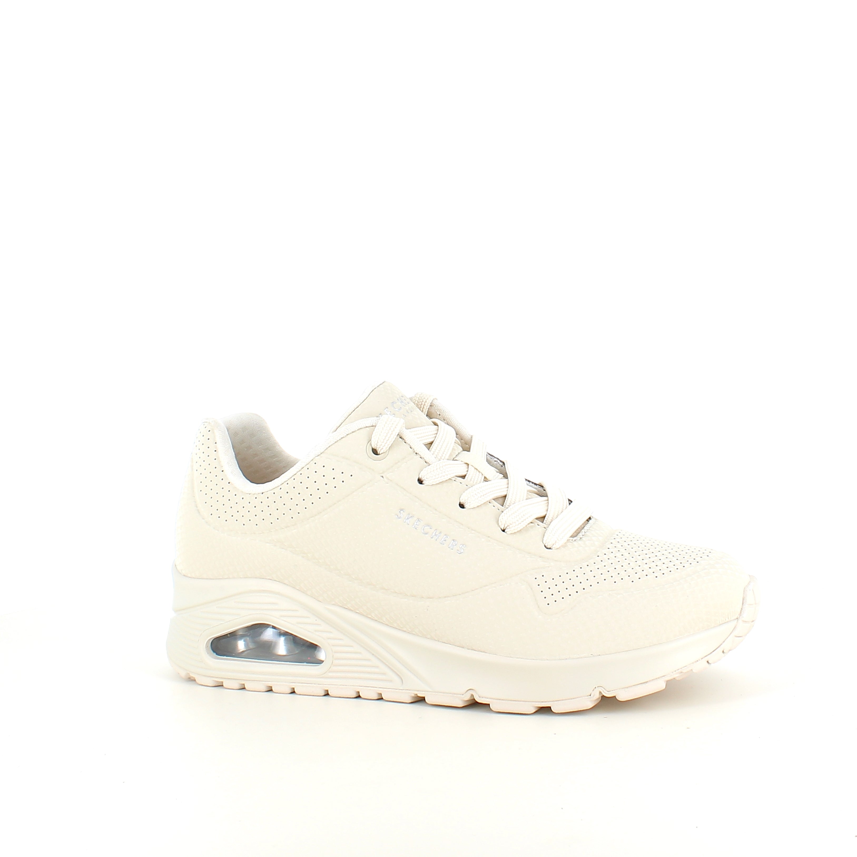 Skechers Street™ UNO – Shiny Scale – Krämvit