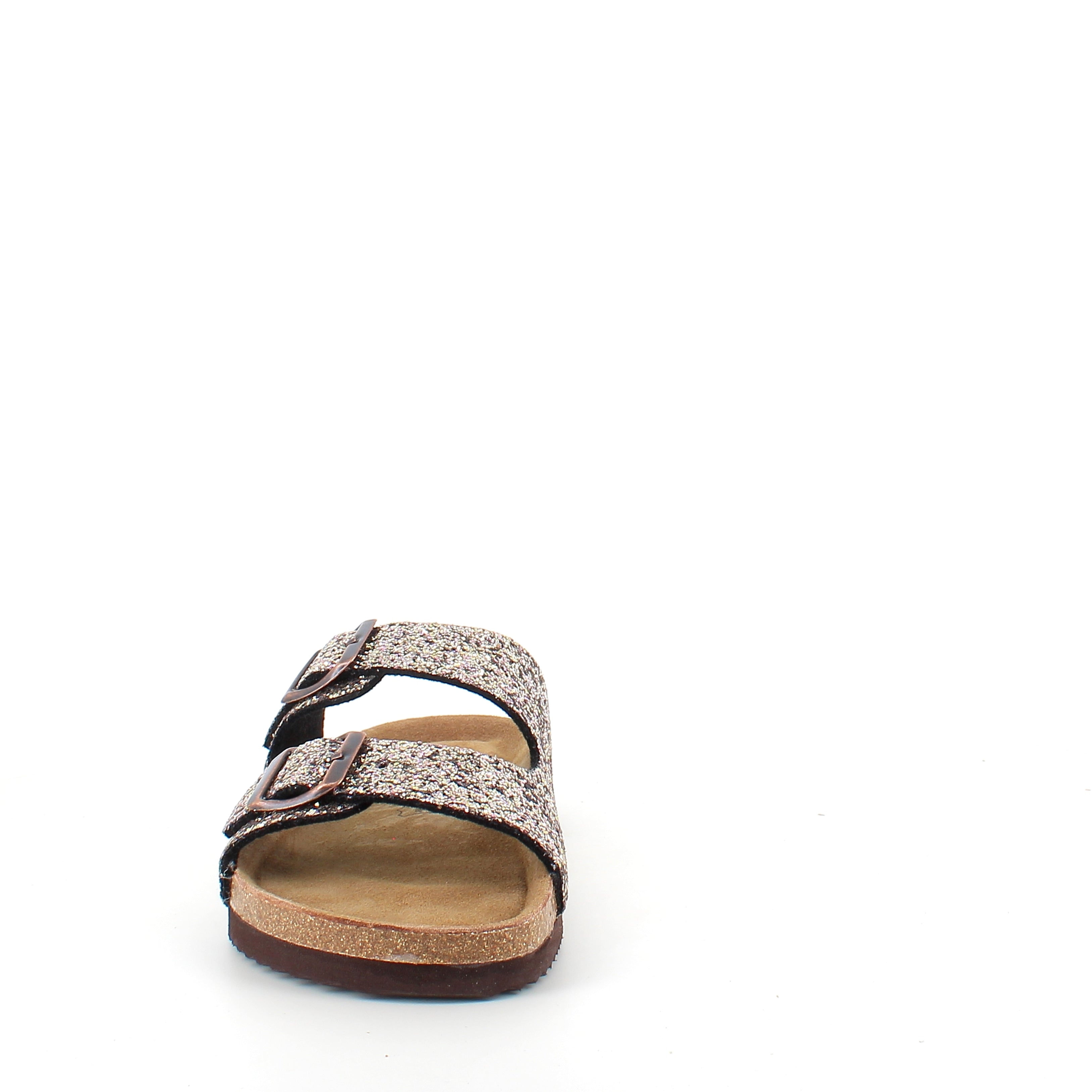 CPH Comfort Bio sandal med spännen i Gold Glitter – komfort och elegant utseende