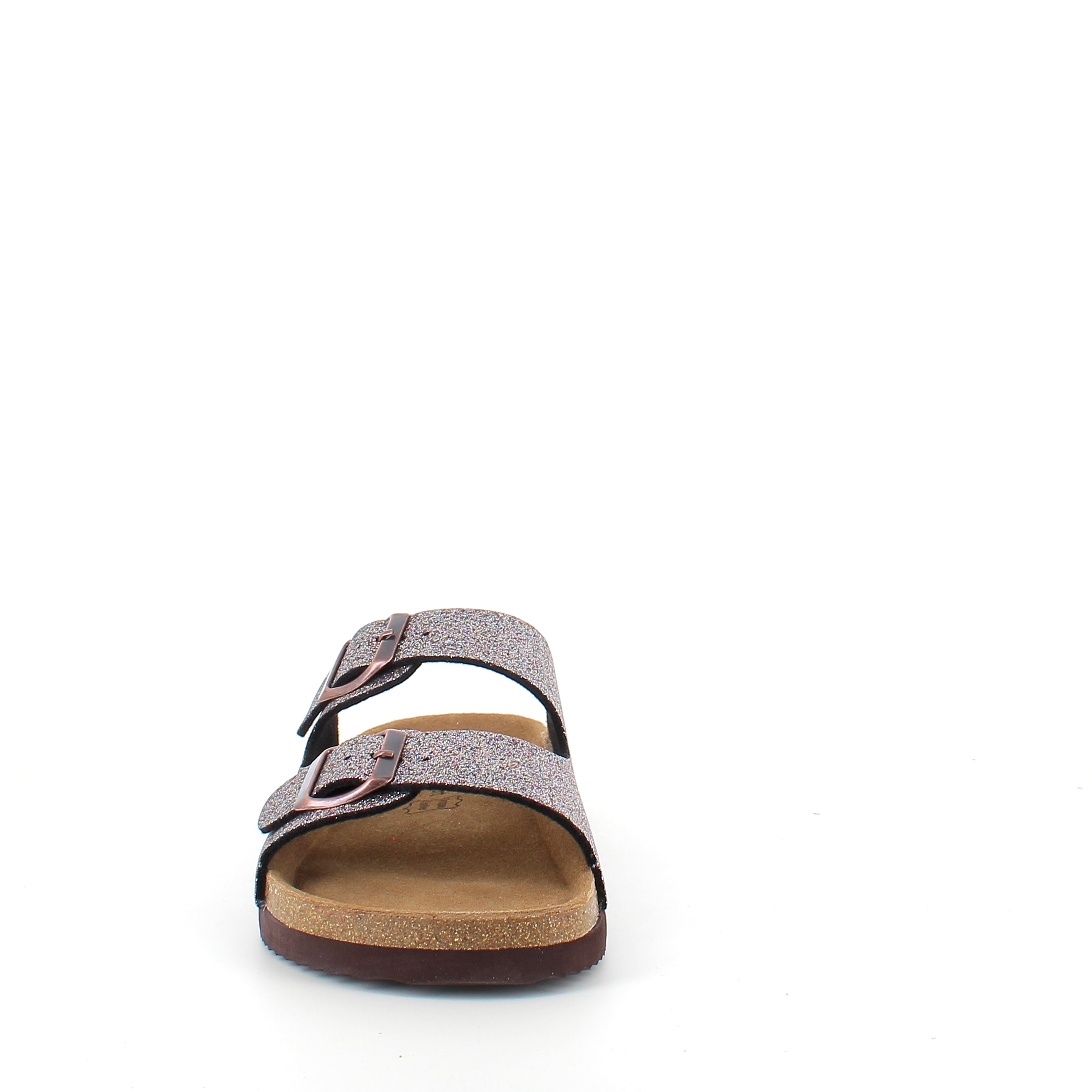 CPH Comfort Bio sandal med spännen i Multi Glitter – komfort & stöd med ett livfullt uttryck
