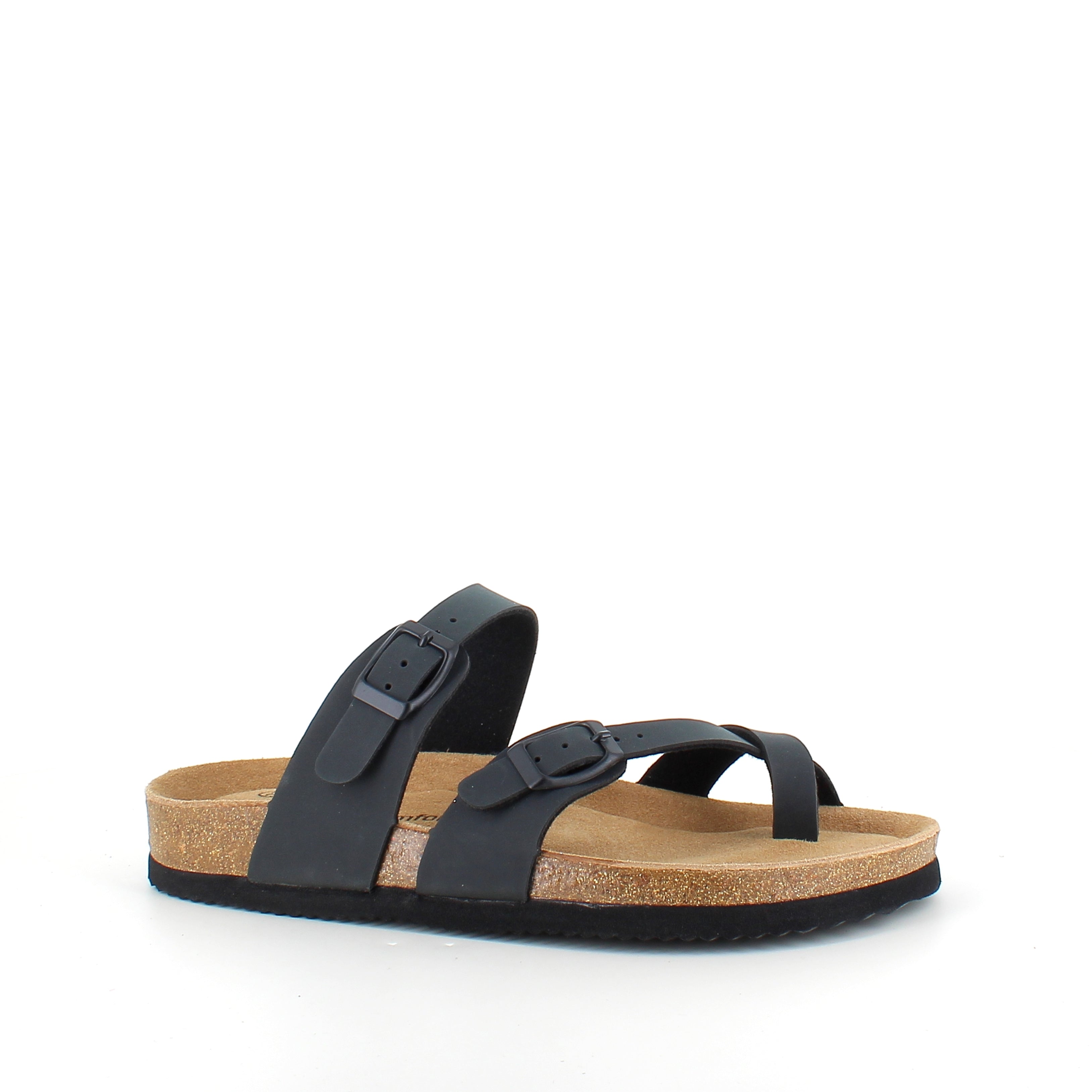 CPH Comfort Bio Cross Over sandal i svart – komfort & stabilitet för vardagen