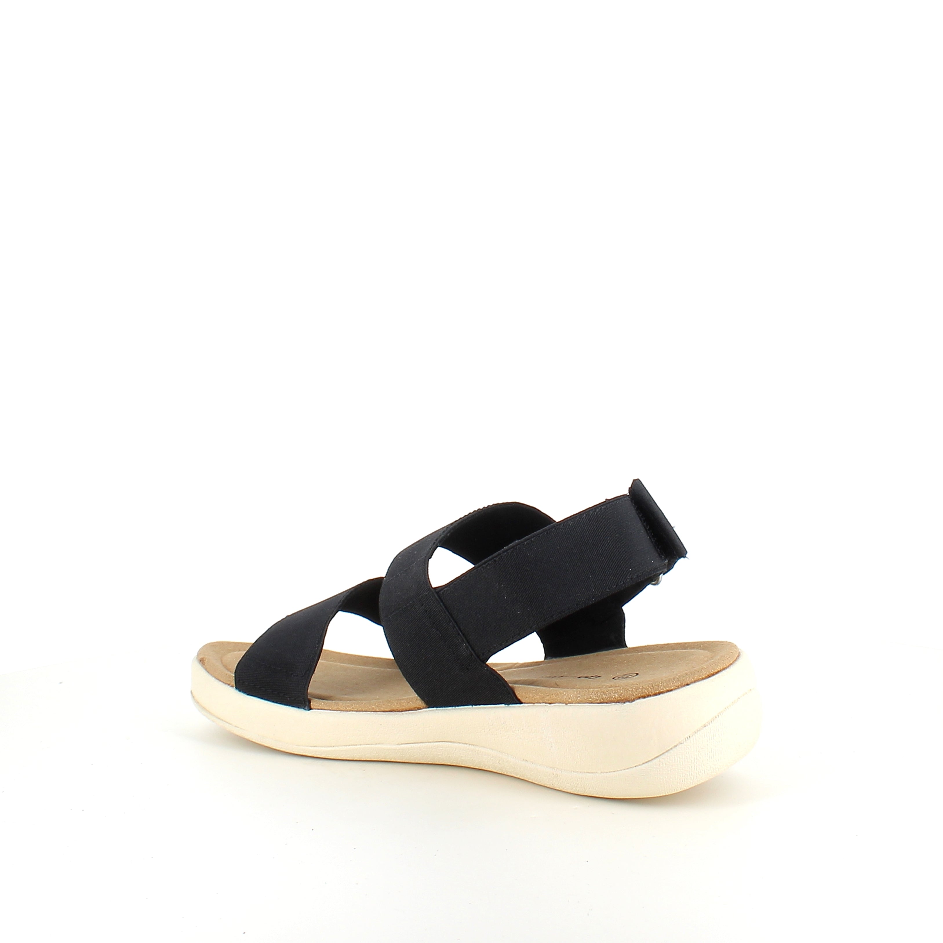 Svart CPH Comfort-sandal – mjuk, stödjande och flexibel sandal för arbete och vardag