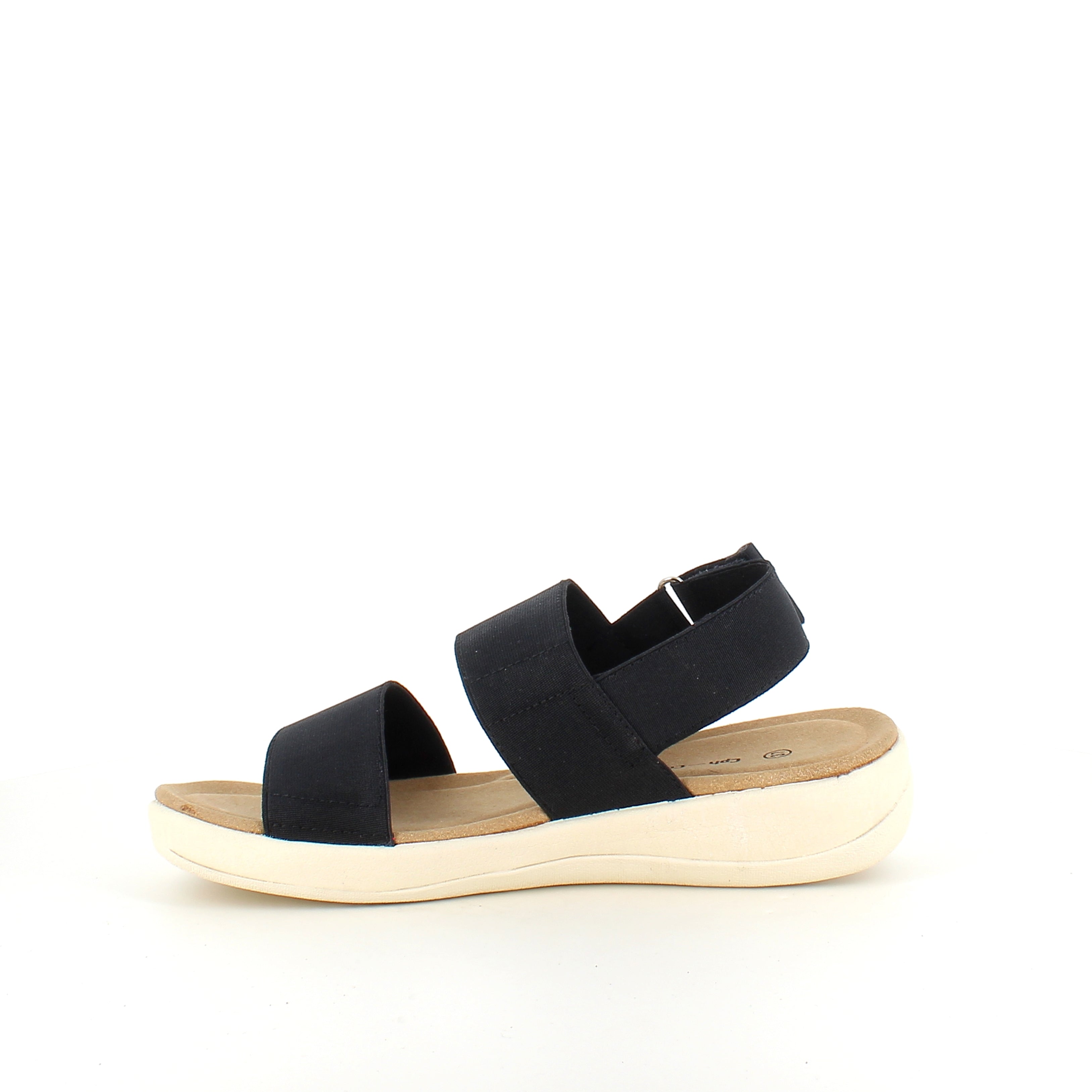 Svart CPH Comfort-sandal – mjuk, stödjande och flexibel sandal för arbete och vardag