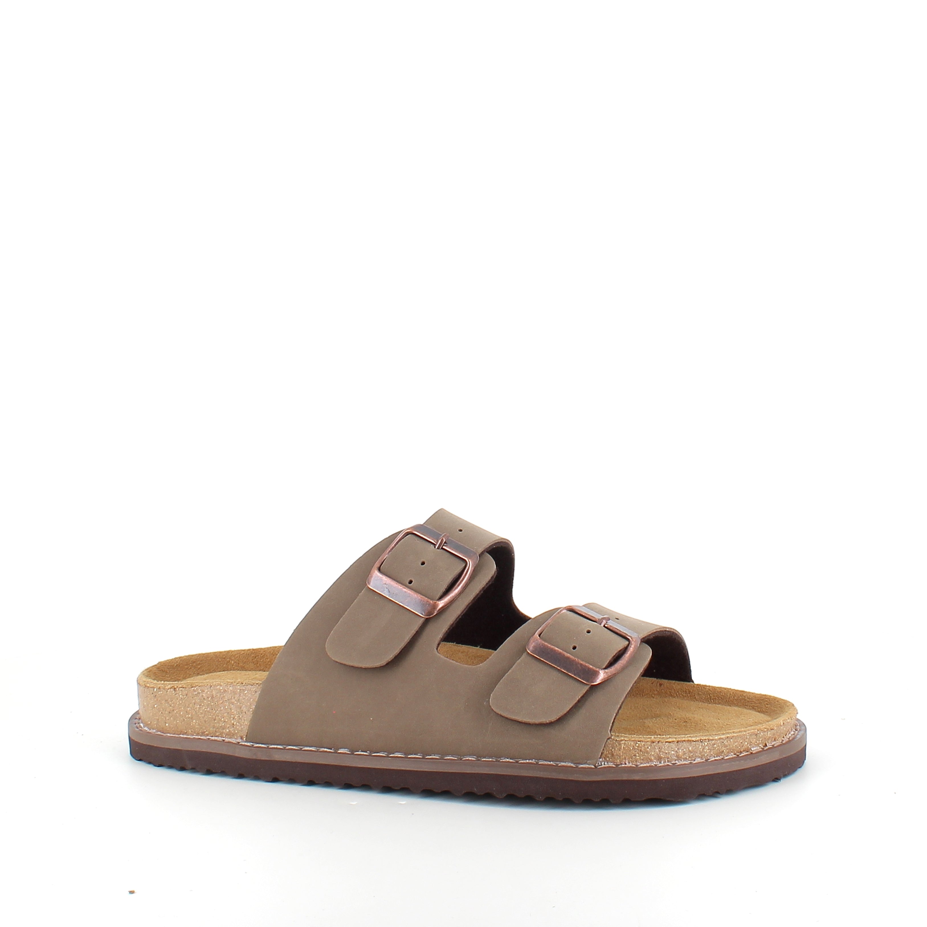 Slip on biosandal i brun – mjuk komfort & stöd från SSKbutiken.se