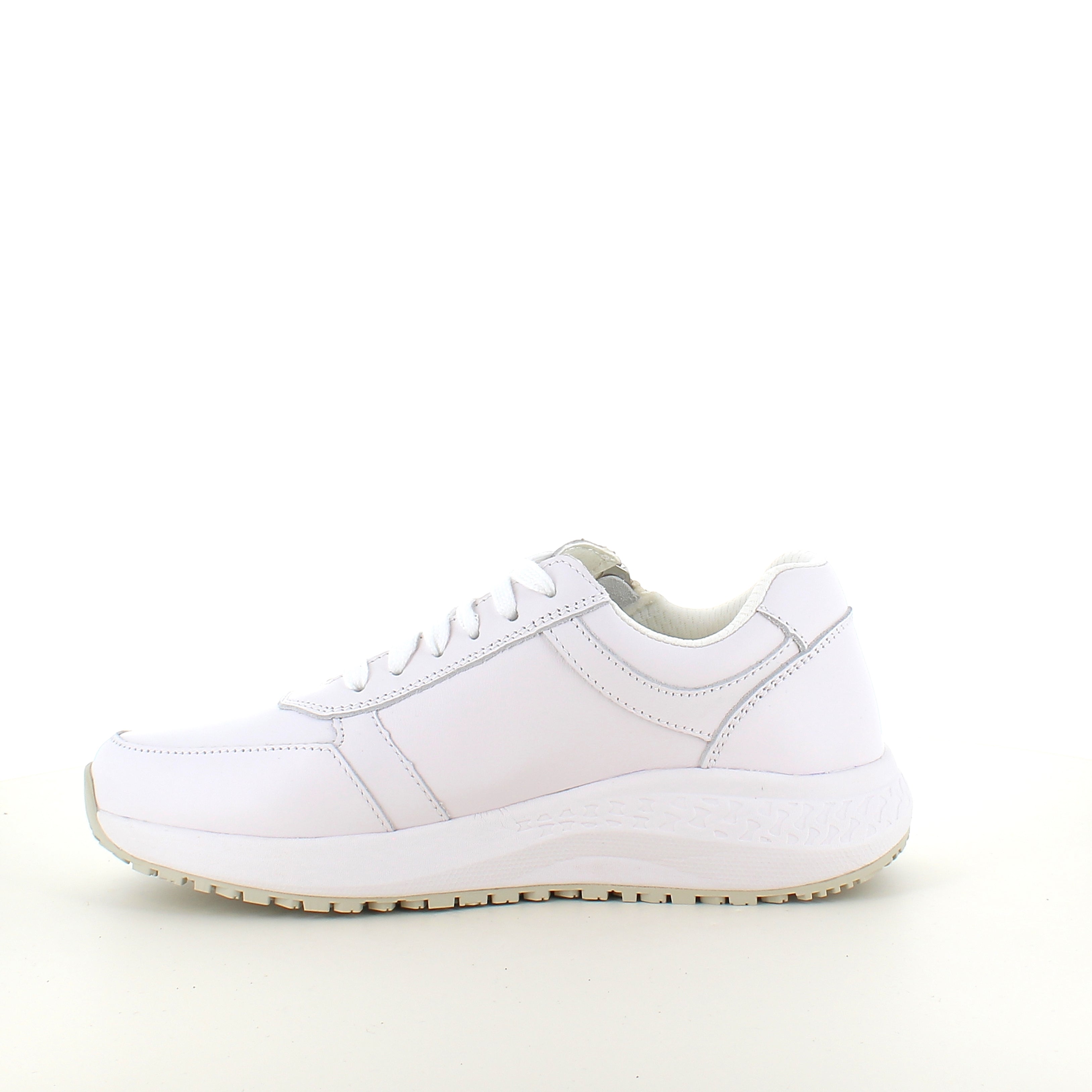 Zigga Zehra sneaker från Green Comfort – vit komfortsko i anilinskinn