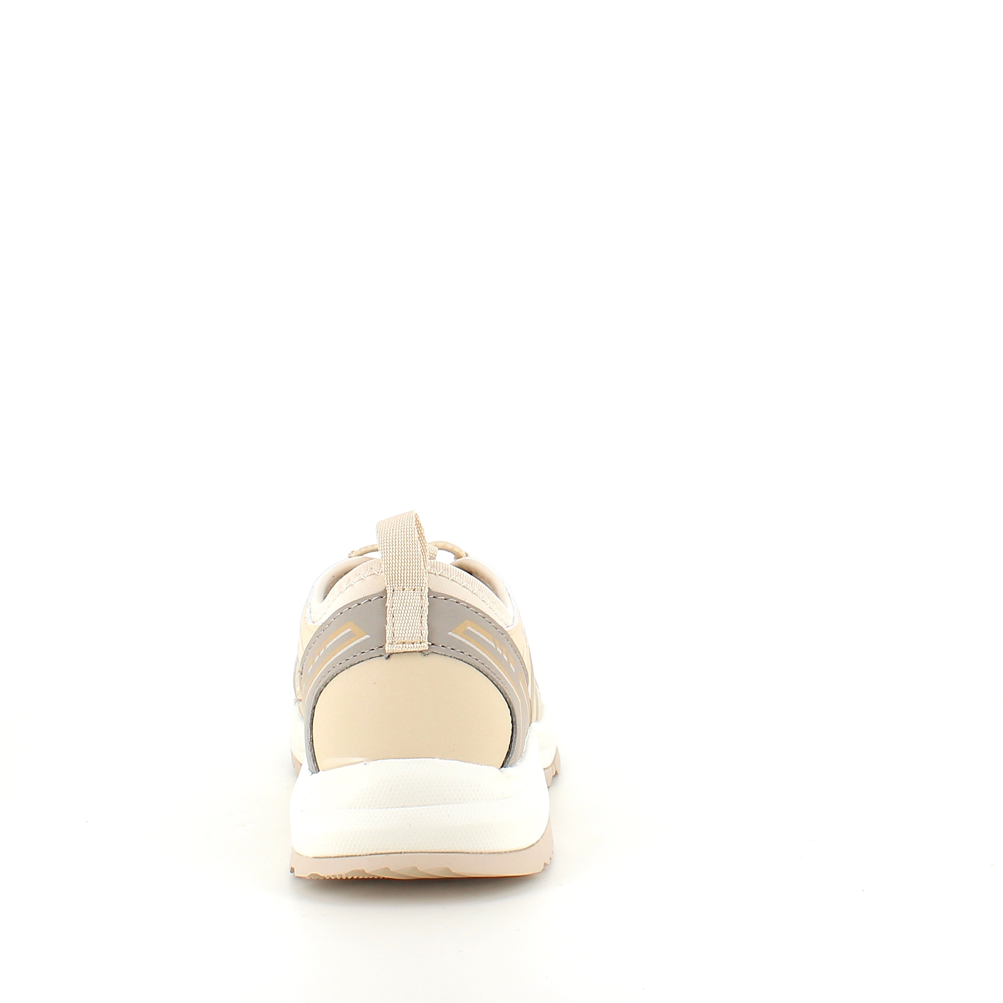 Whistler Puente W Shoe – Extra ventilerad sneaker i beige med elastisk snörning