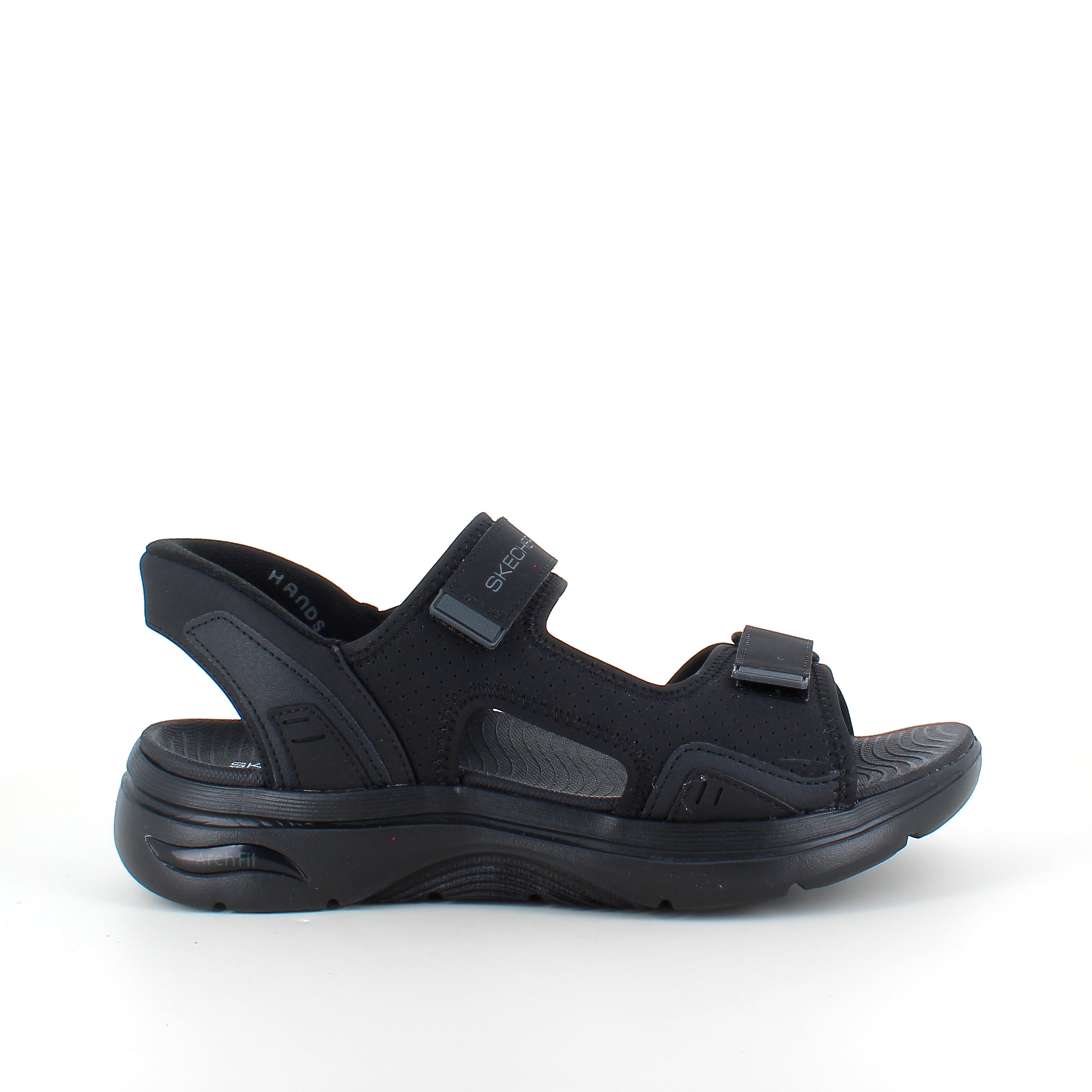 Skechers GO WALK Arch Fit 2.0 herrsandaler – maximalt hålfotsstöd & slip-in
