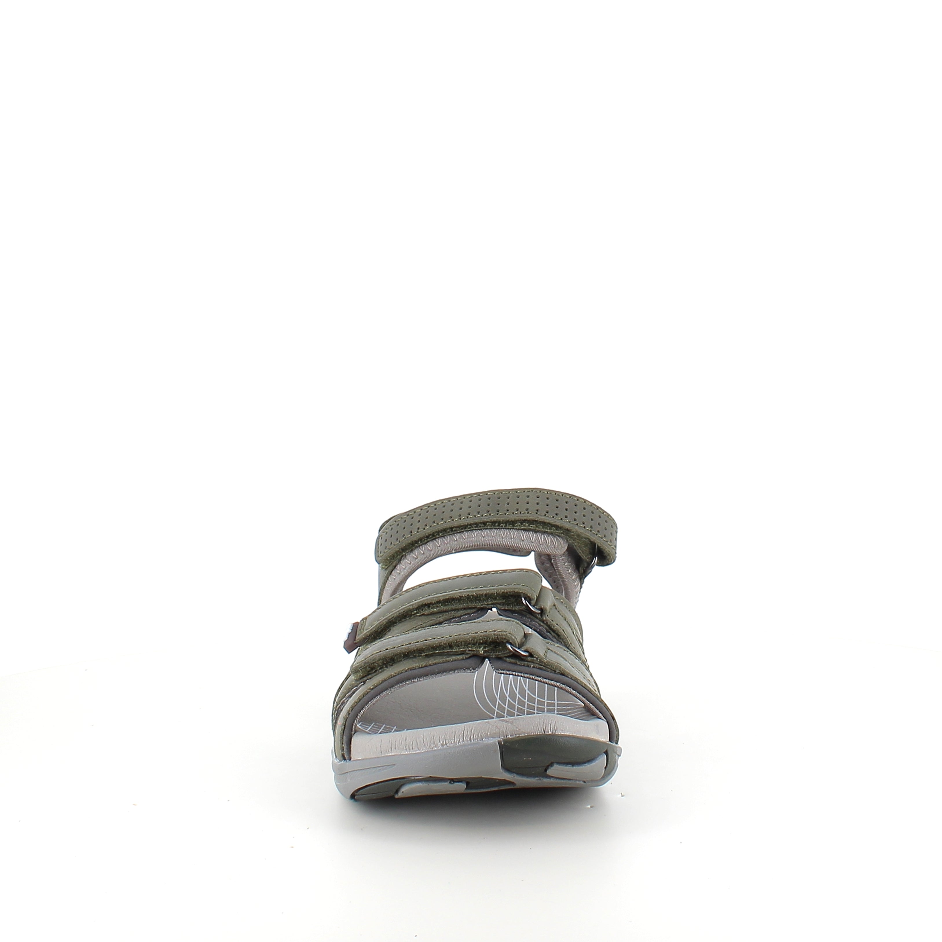 Green Comfort Corsica sandal – olivgrön