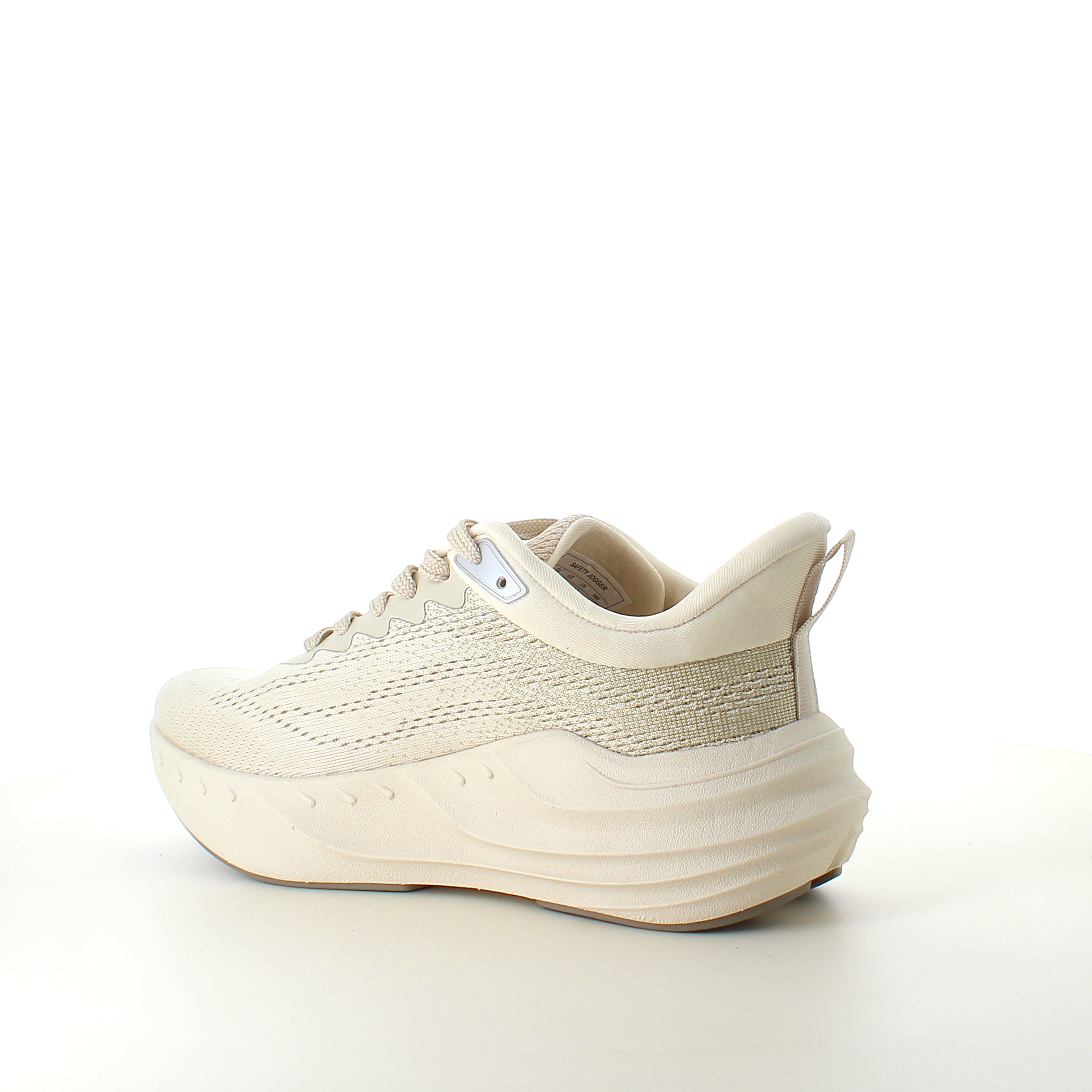 Beige sko med gångsula – SSKbutiken.se