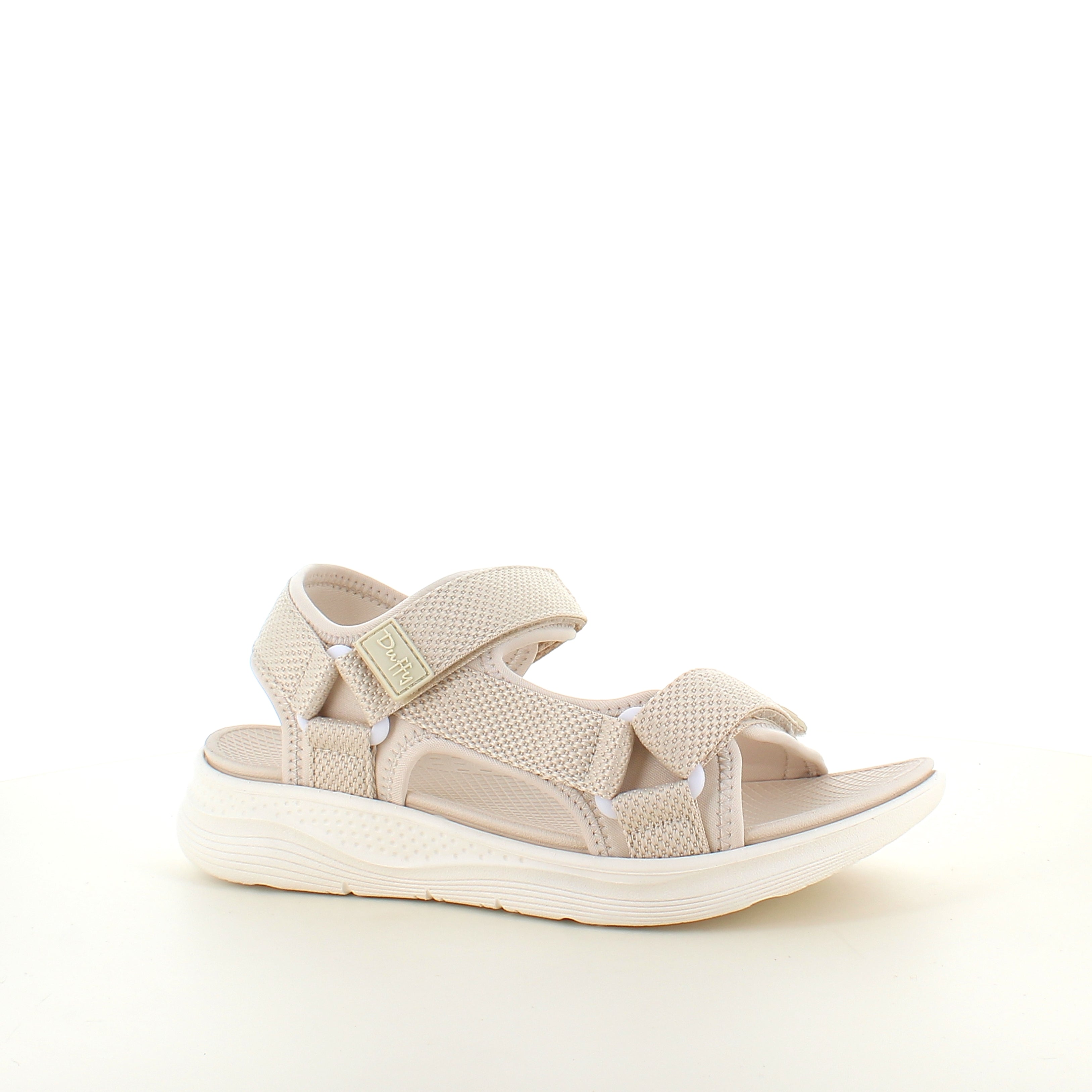 Bekväm sandal med justerbara remmar och lätt stötdämpning
