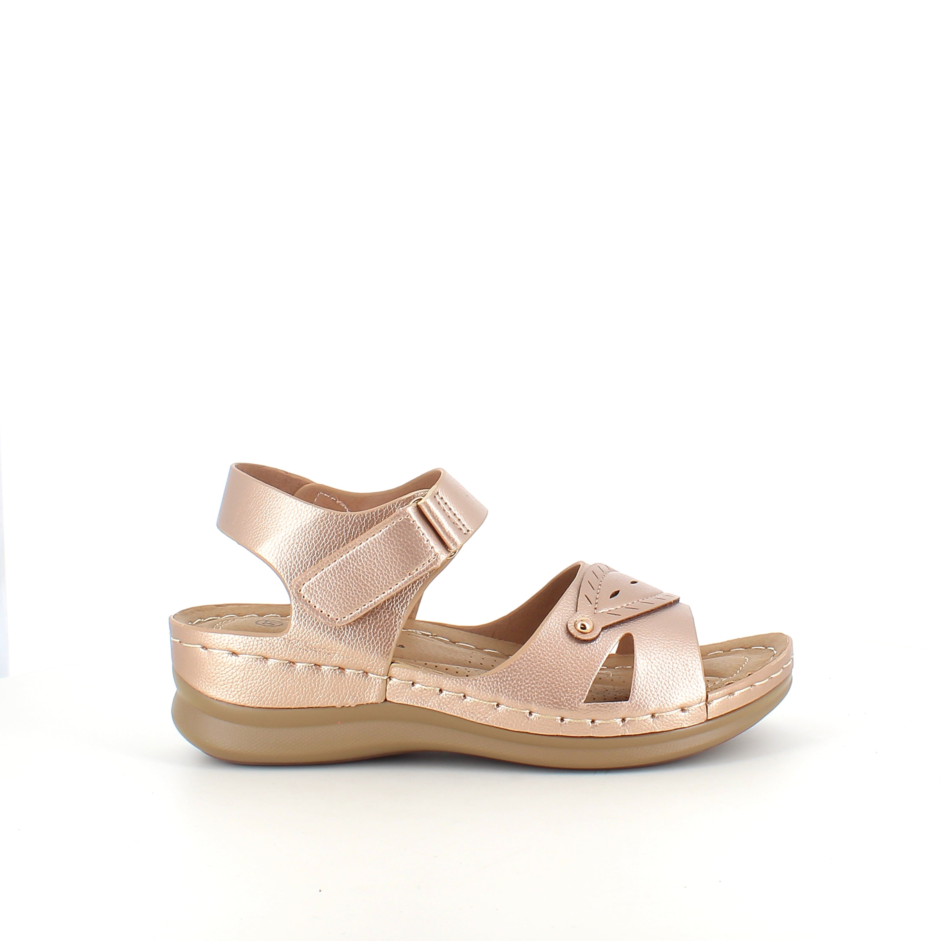 Cortina sandal i Rose Gold – lättviktsandal med feminint uttryck