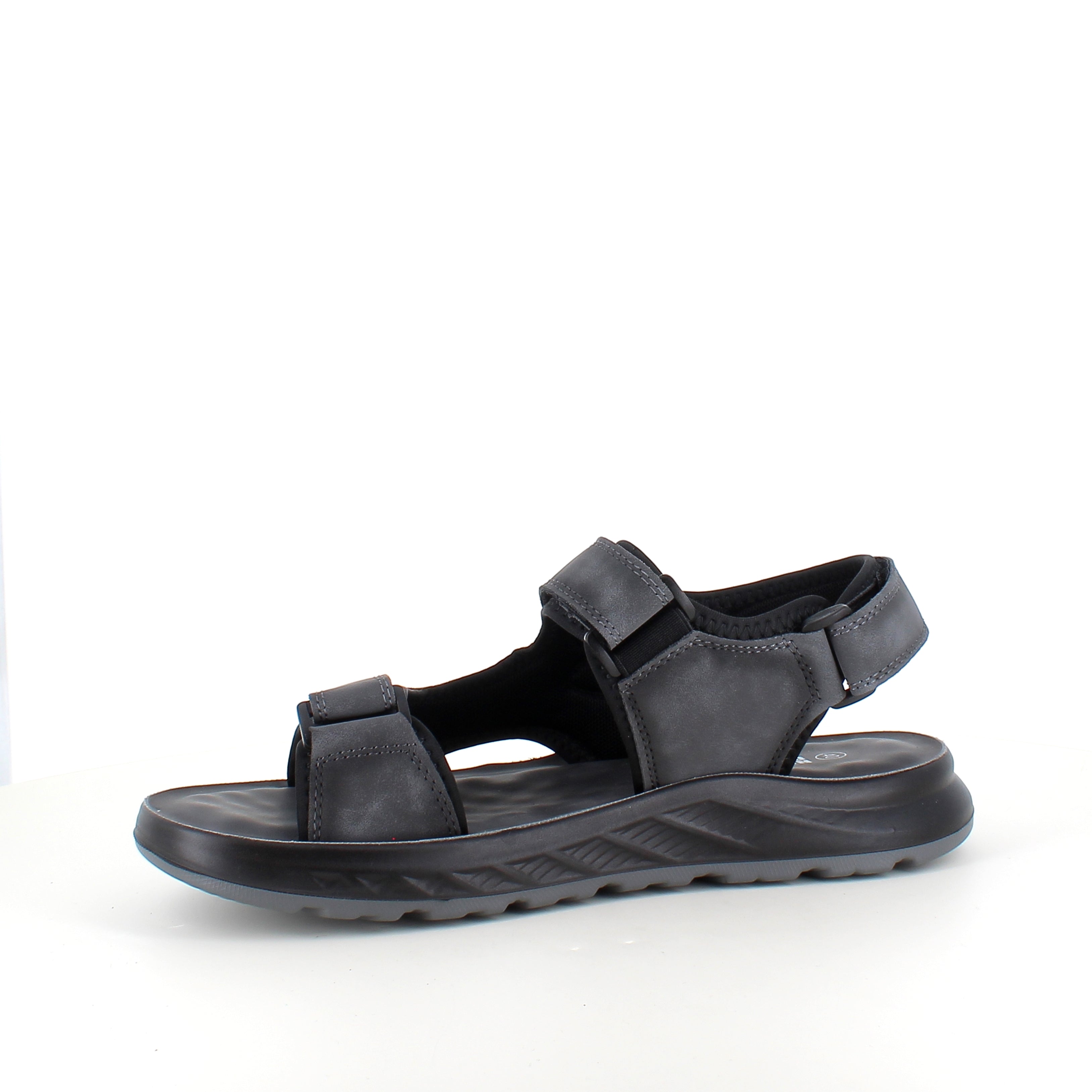 Öppen herrsandal med kardborreremmar – bekväm sandal med bra bredd