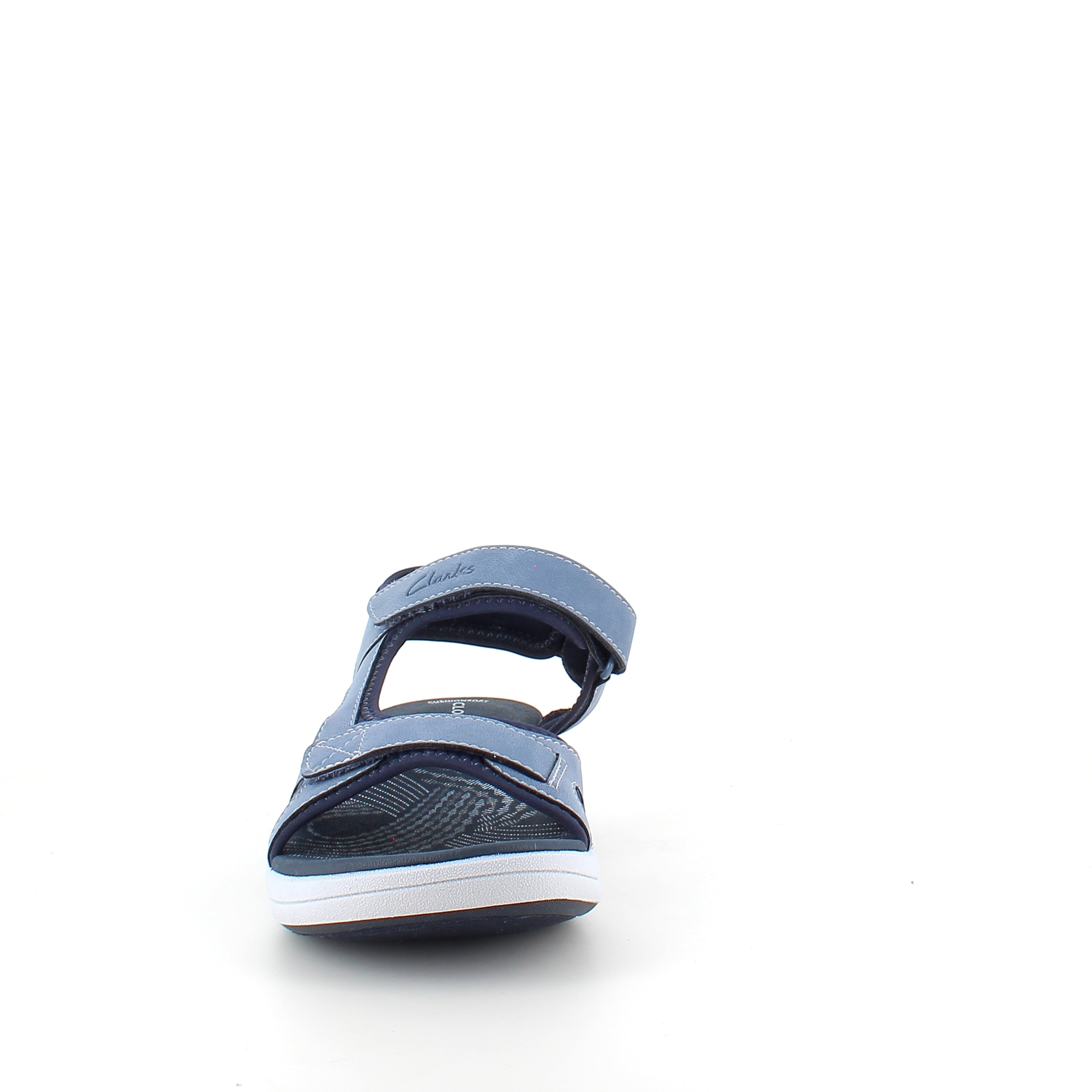 Clarks Cloudsteppers sandal i blå – mjuk & stödjande sandal för aktiva dagar