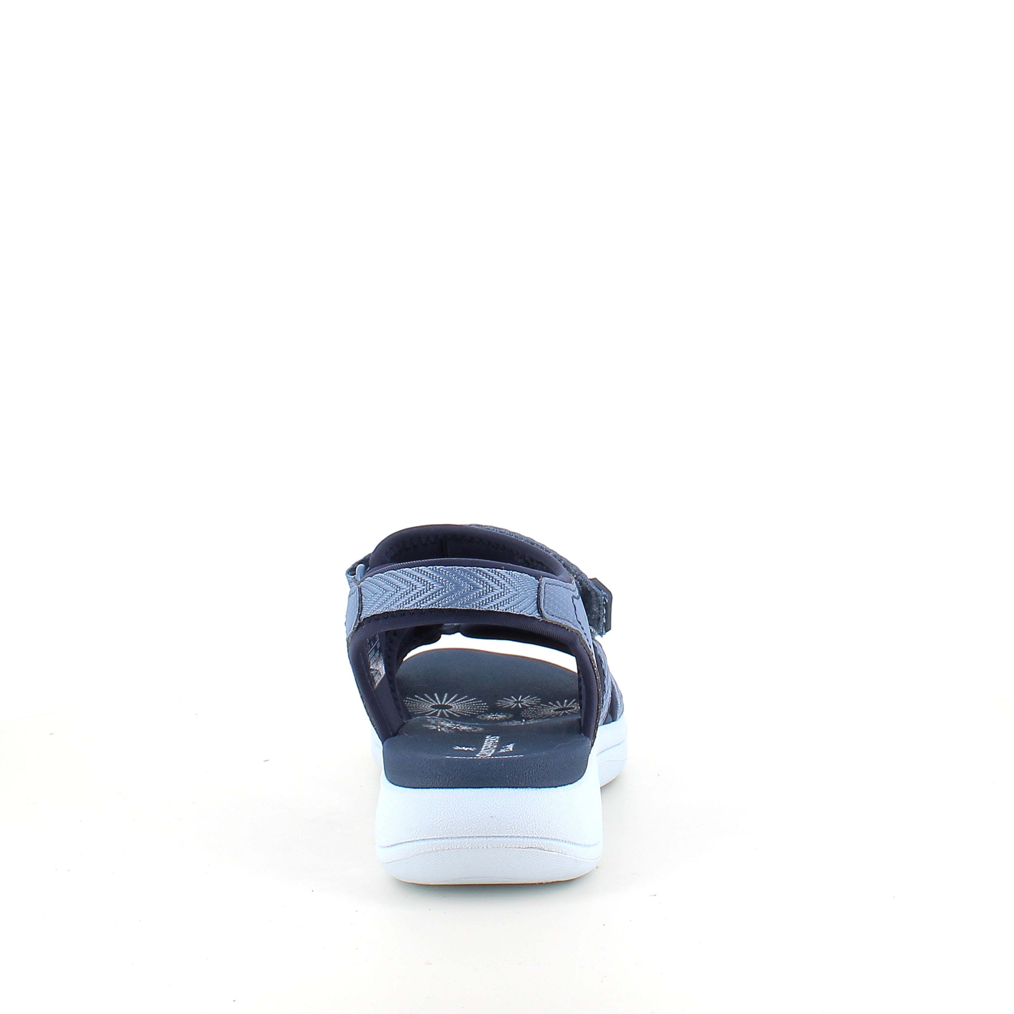 Clarks Cloudsteppers sandal i navy – lätt & stötabsorberande komfort för långa dagar