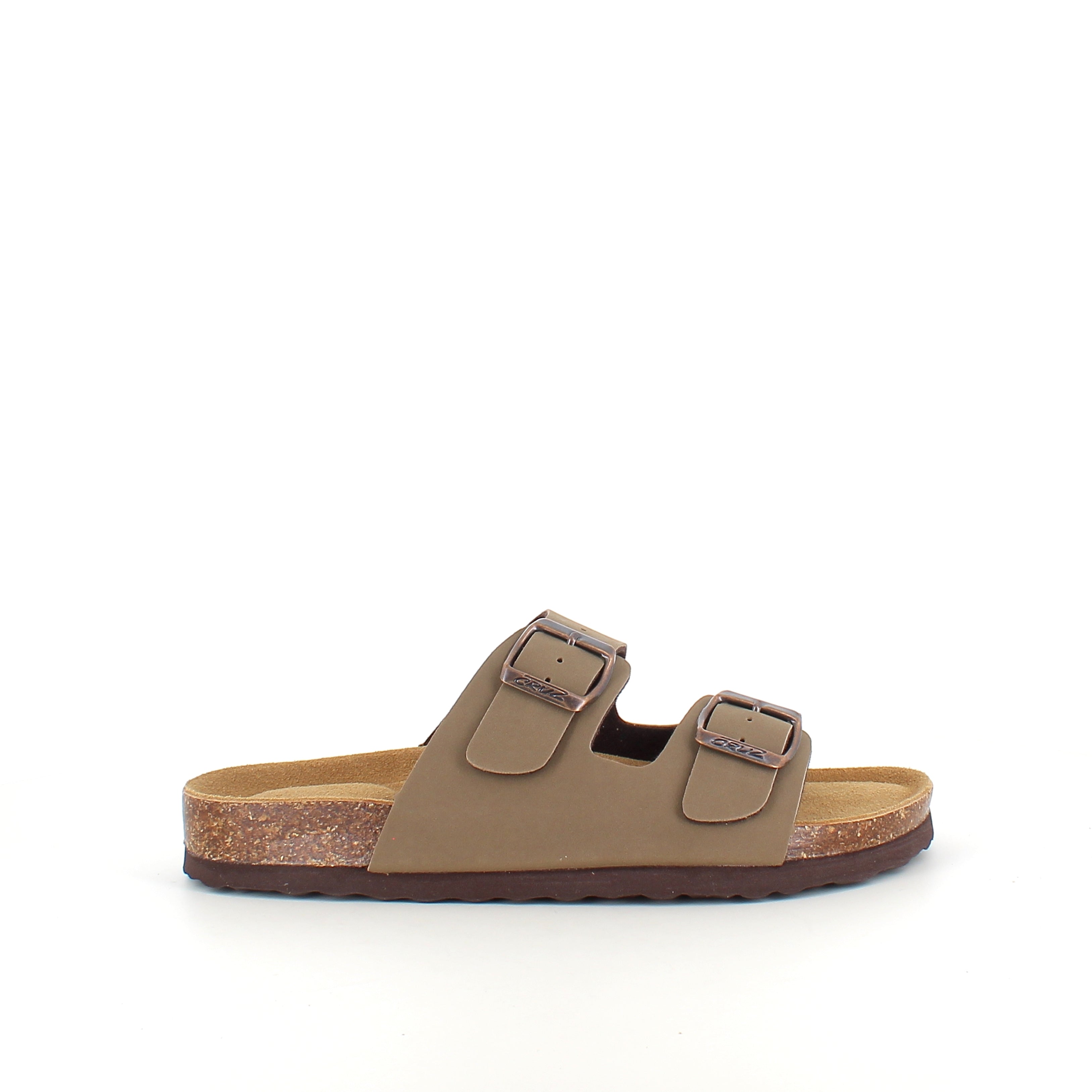 Cruz slip-on sandal – Brun