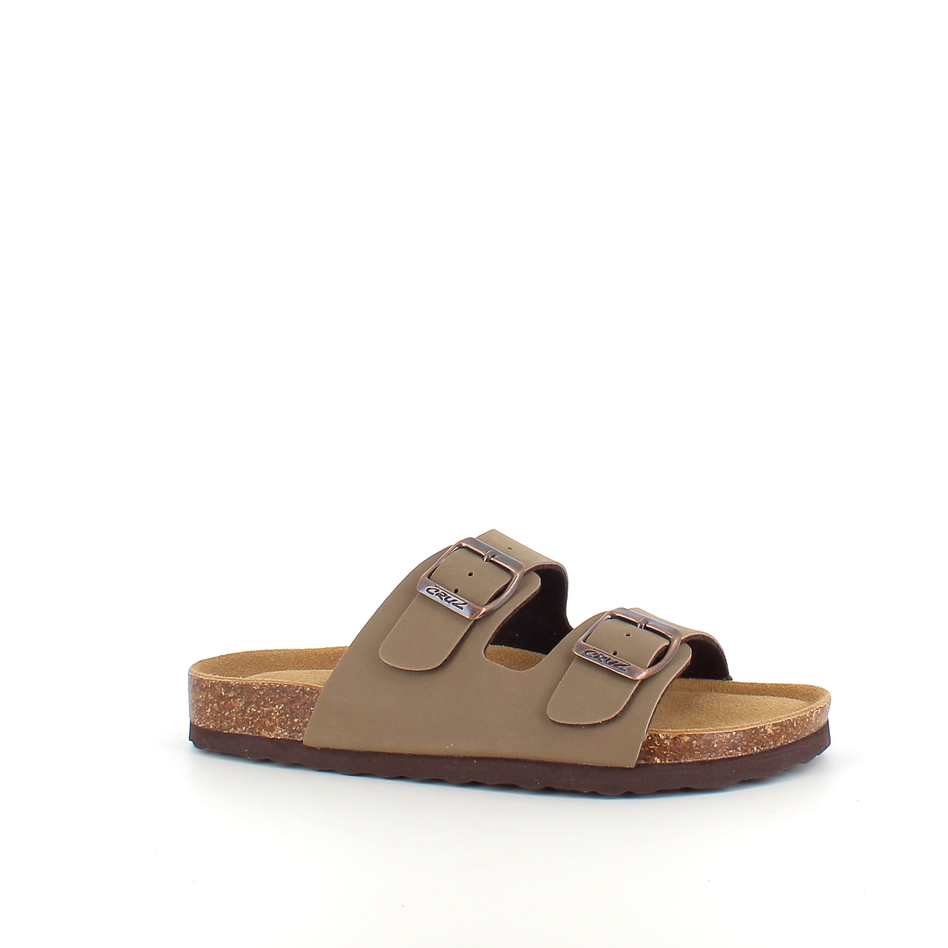 Cruz slip-on sandal – Brun