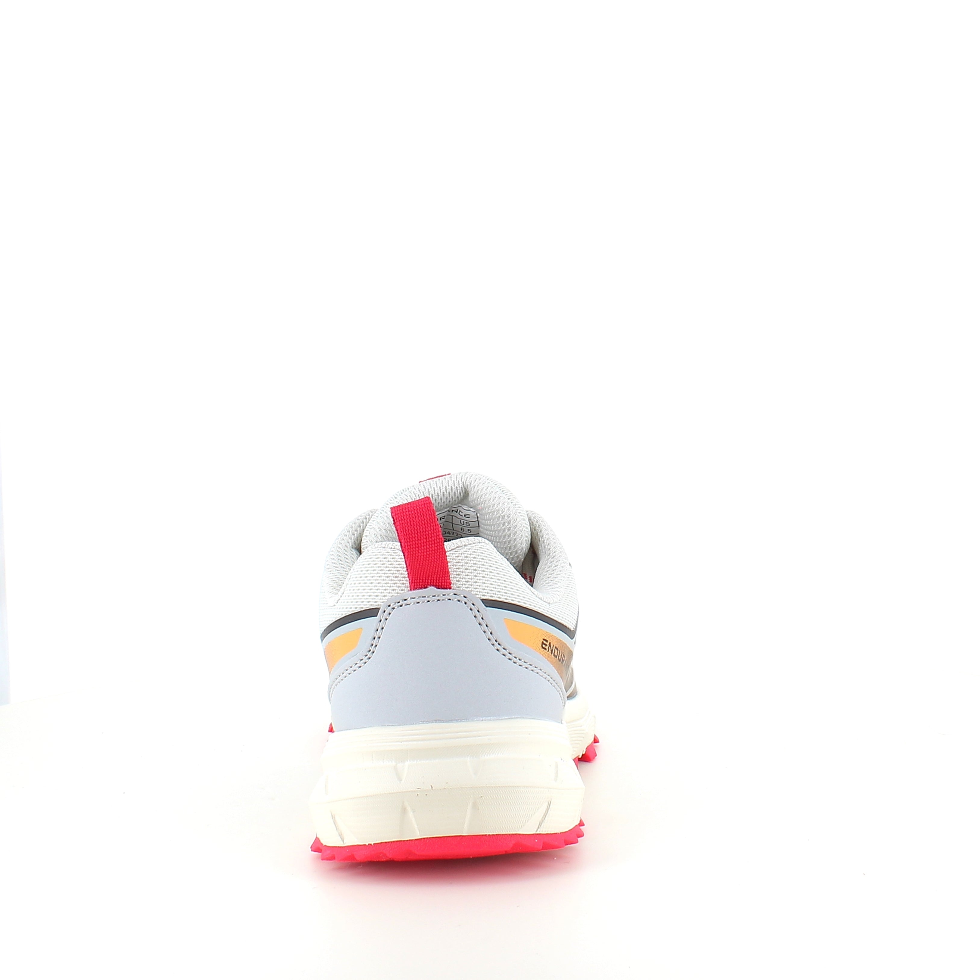 Endurance Fadell W Shoes – Lätt och andningsbar sneaker i Glacier Grey med rosa detaljer