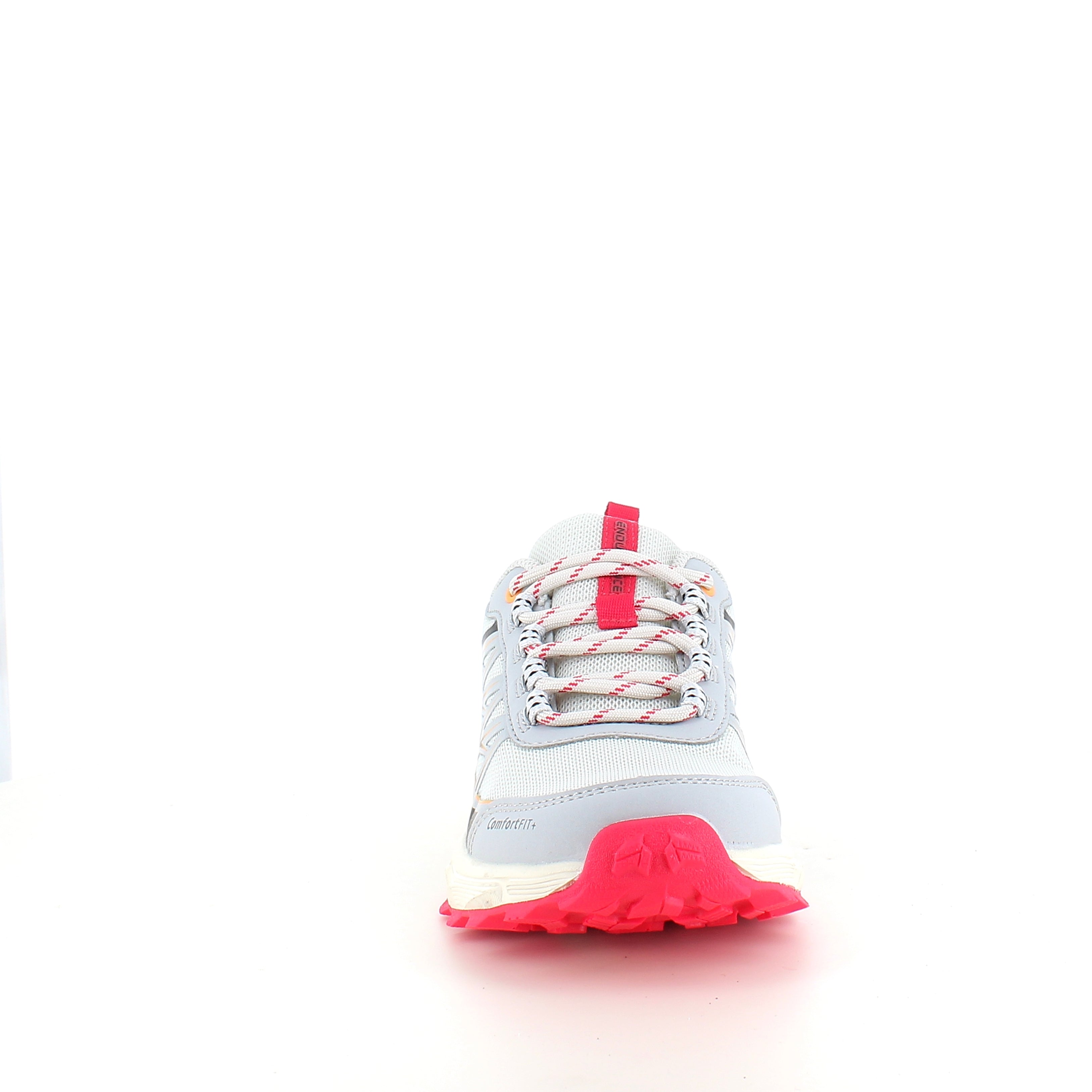 Endurance Fadell W Shoes – Lätt och andningsbar sneaker i Glacier Grey med rosa detaljer
