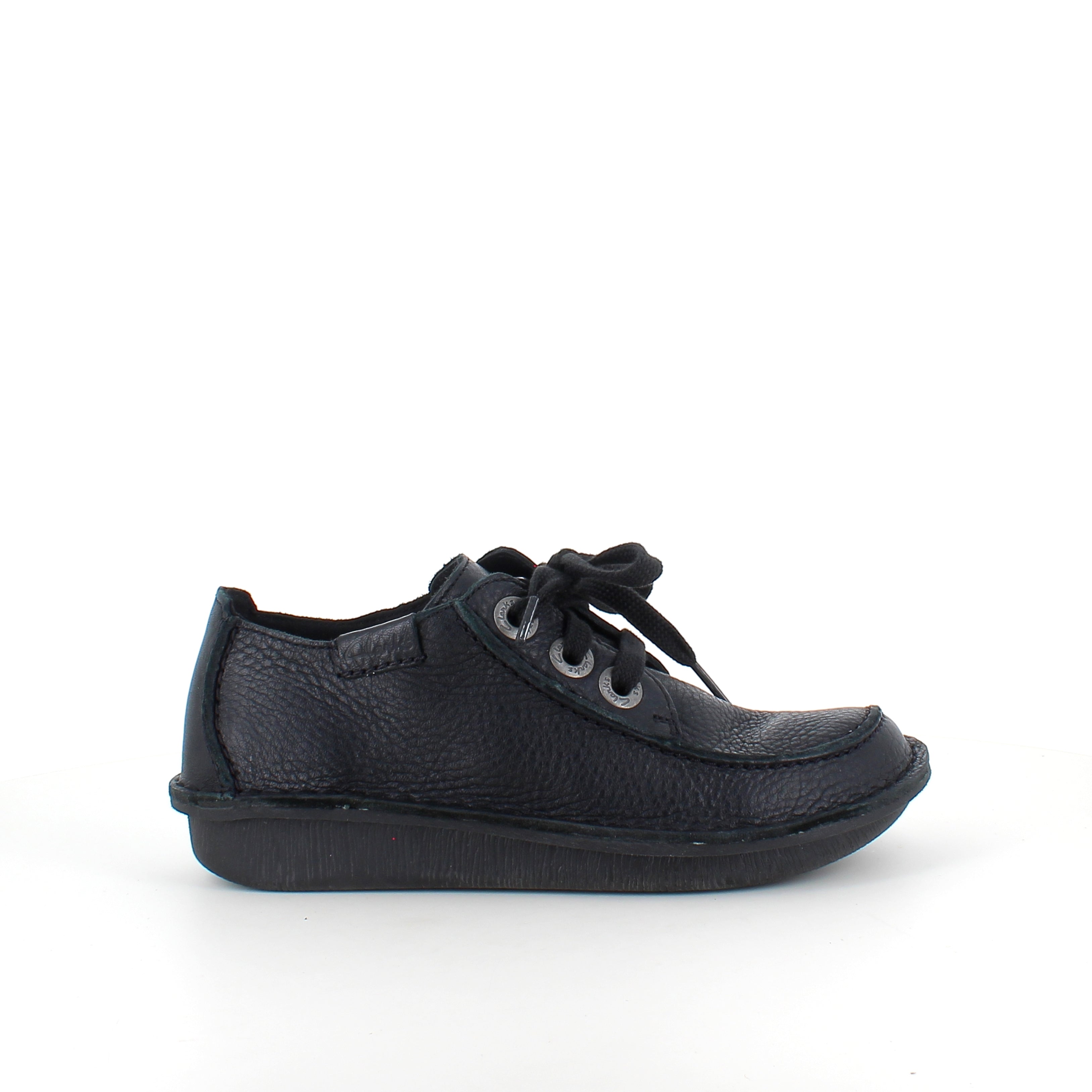 Clarks Funny Dream – svart lädersko med klassisk komfort