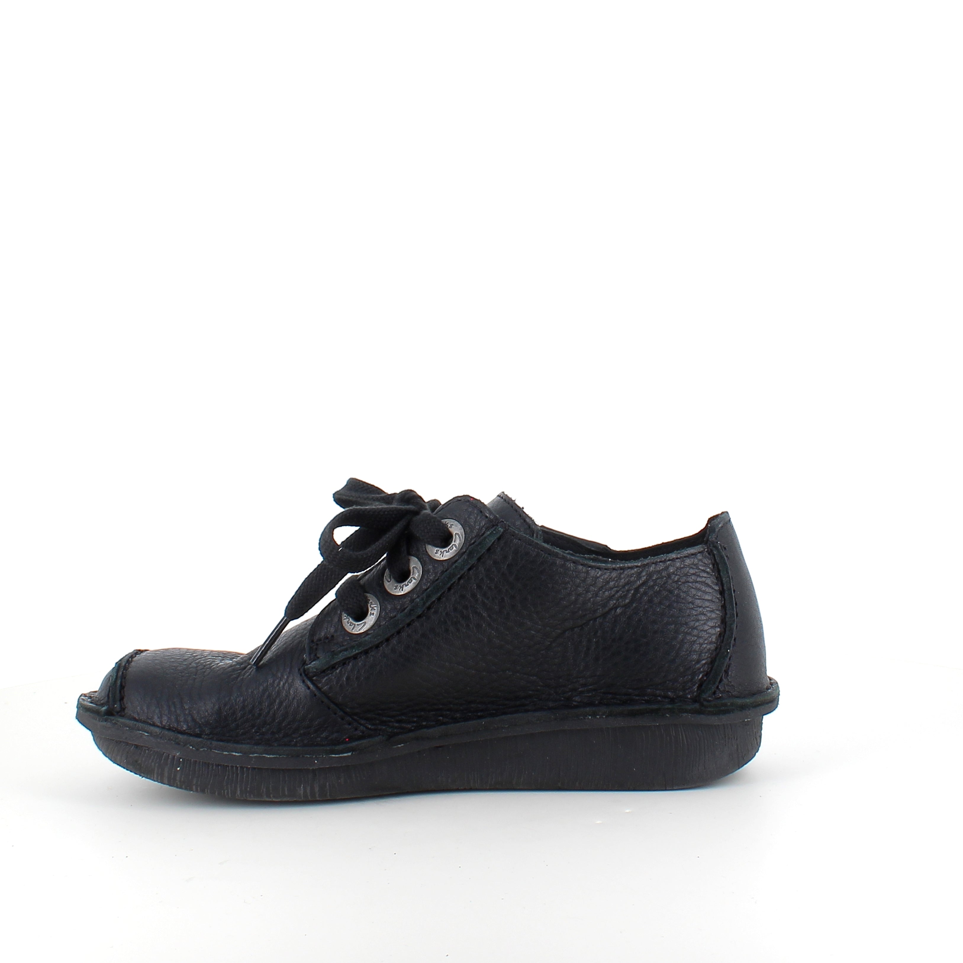 Clarks Funny Dream – svart lädersko med klassisk komfort