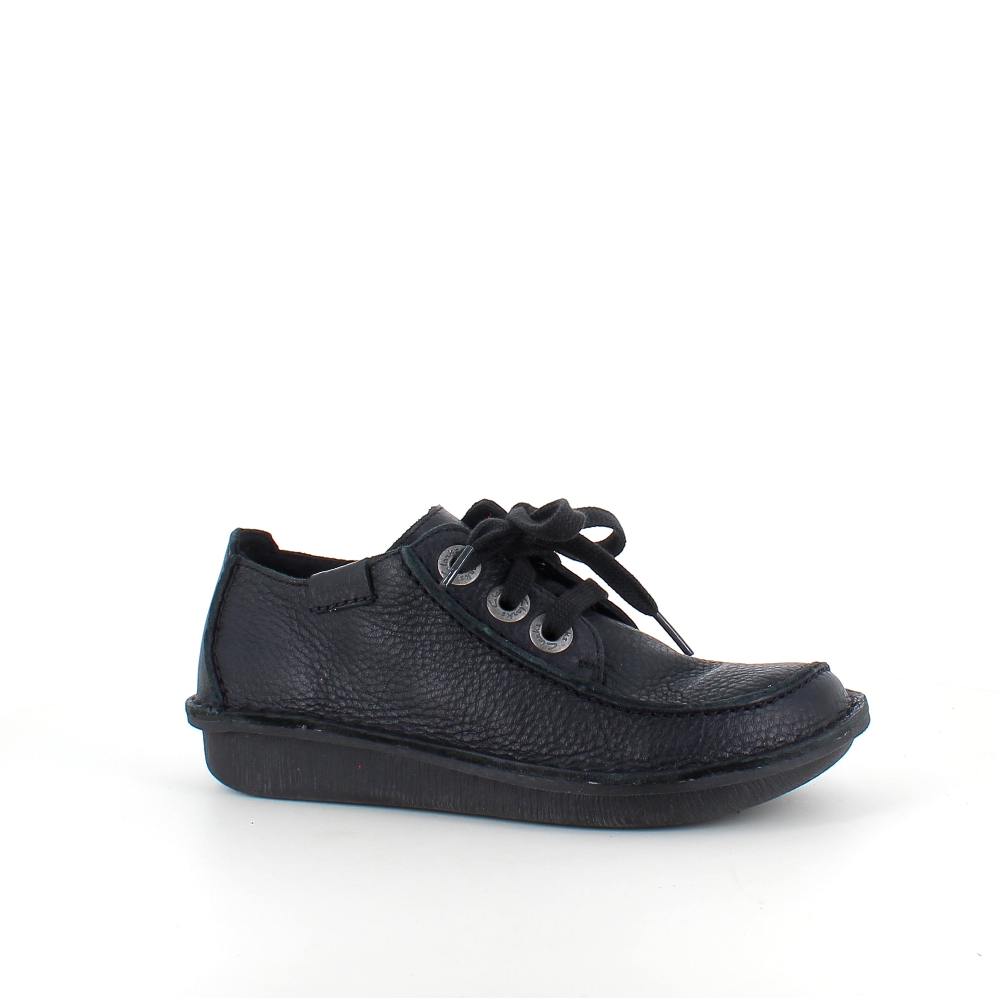 Clarks Funny Dream – svart lädersko med klassisk komfort