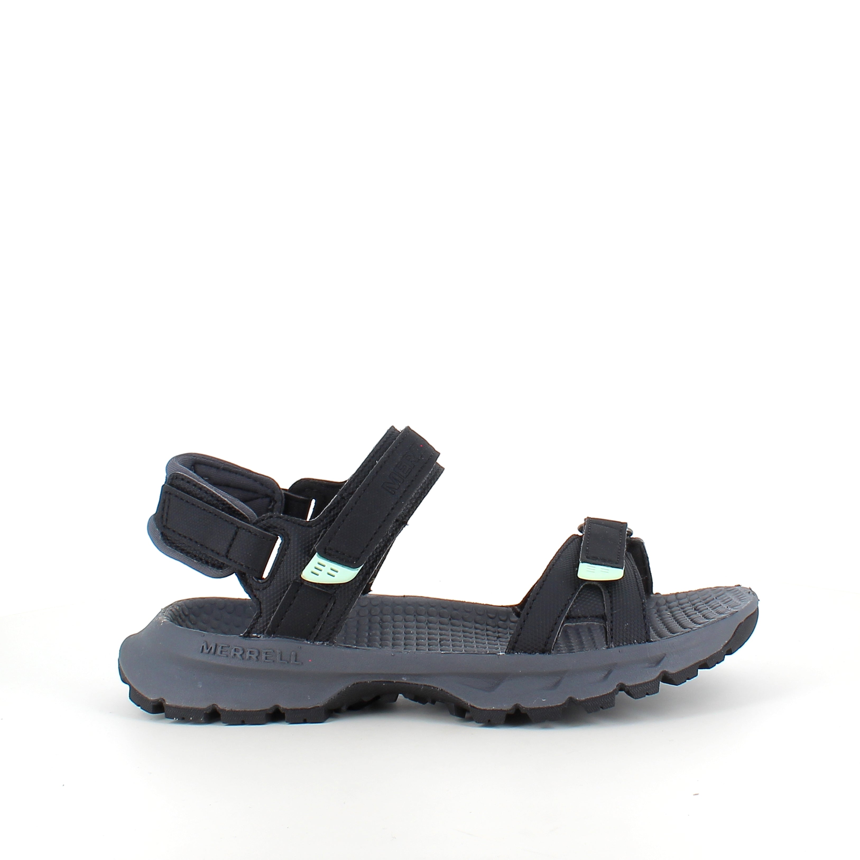 Merrell-sandal med stötupptagande komfort för arbete och aktiv vardag