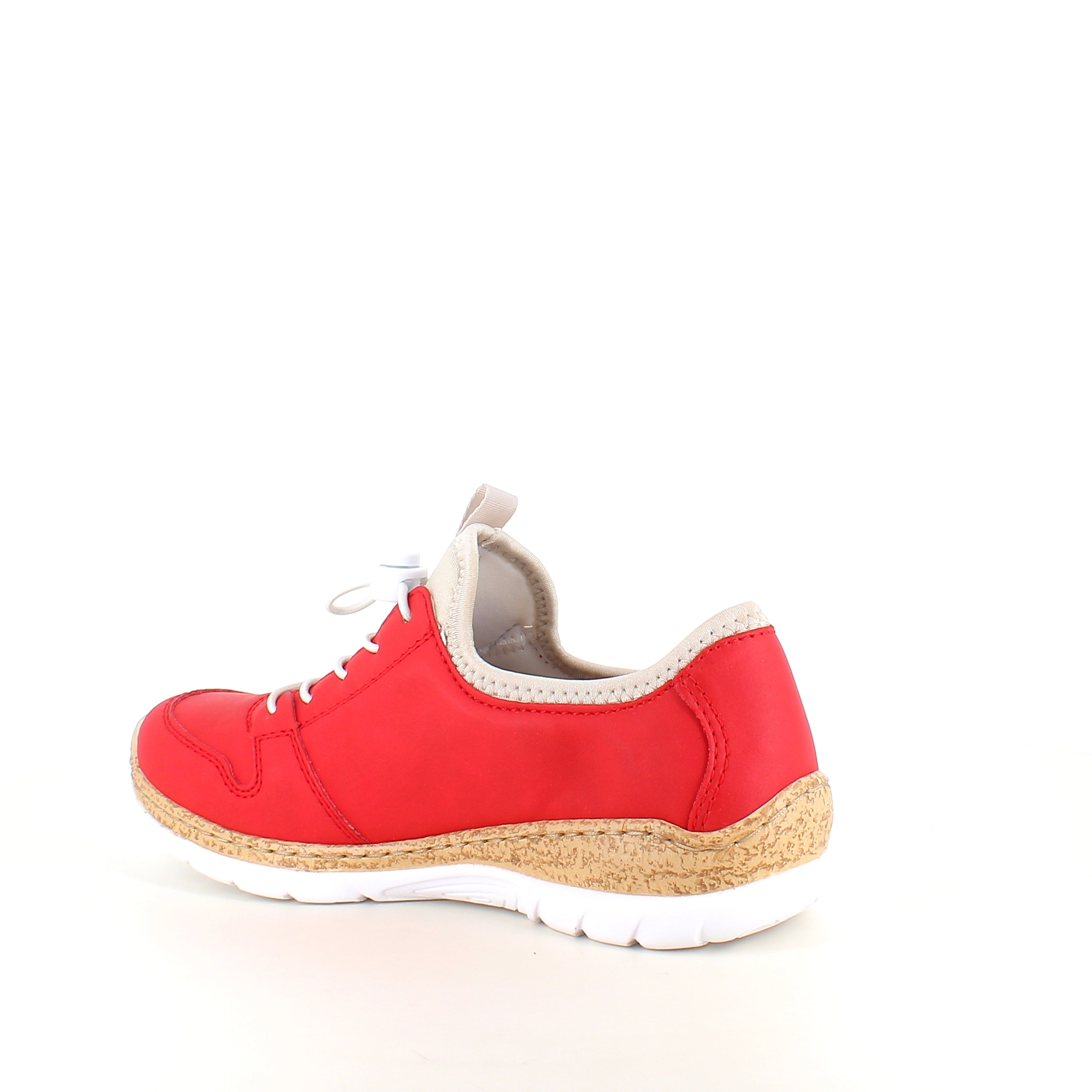 Rieker damsneakers – röd