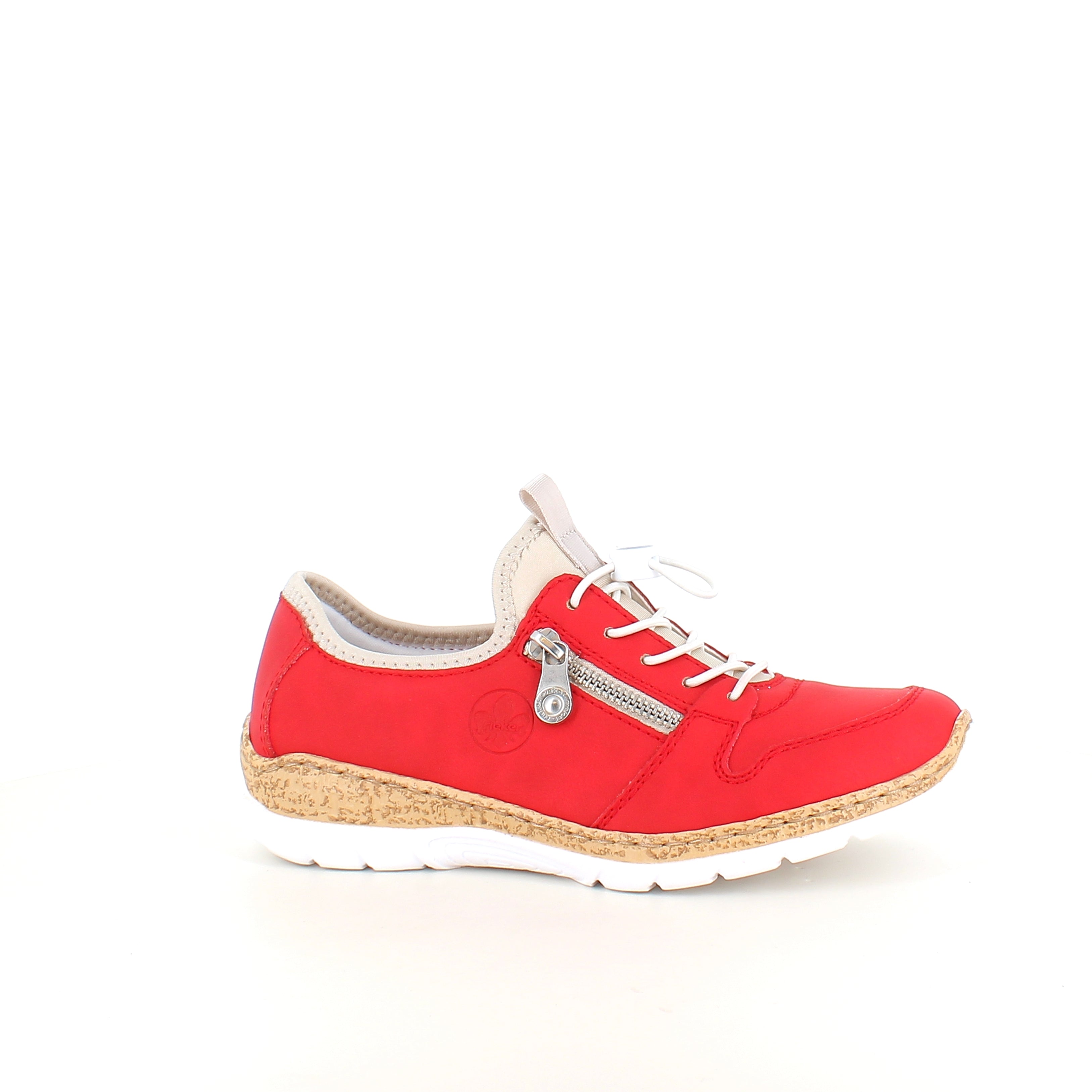 Rieker damsneakers – röd