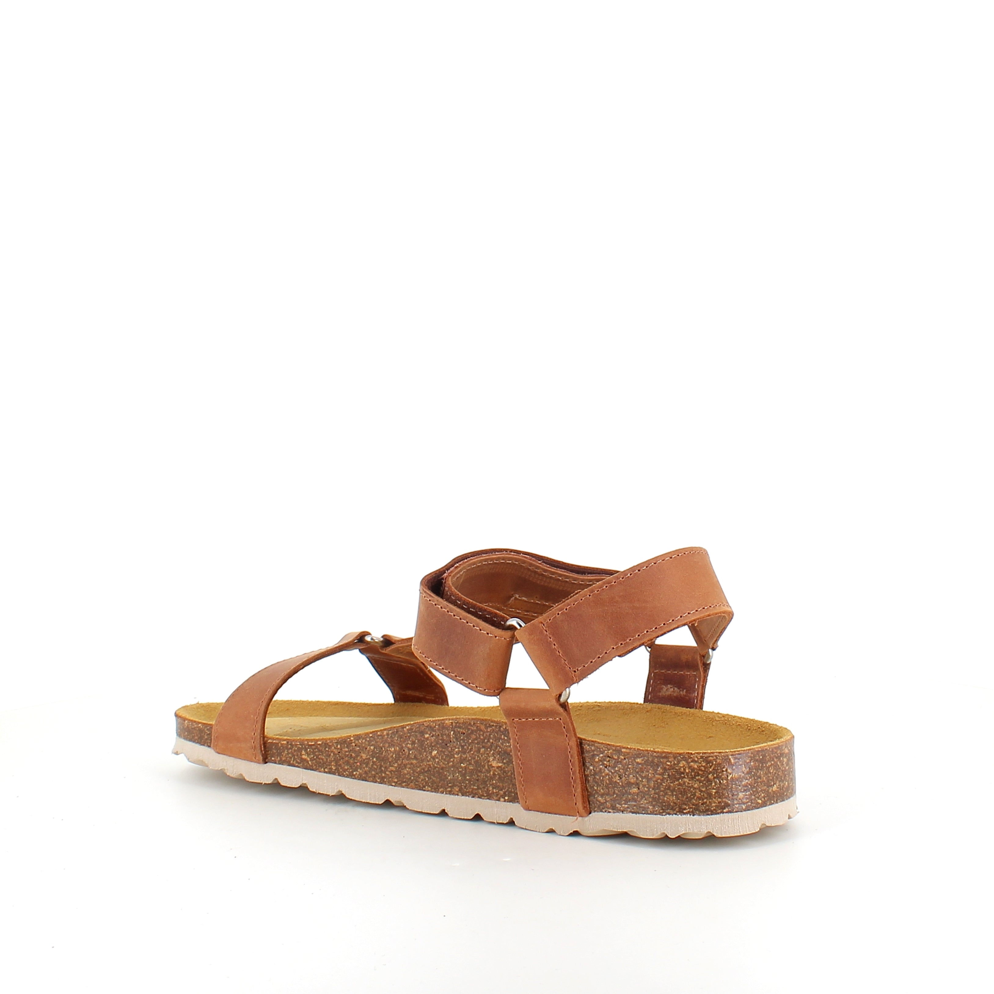 Crazy Brandi sandal i brunt läder – komfortsandal med fast passform | SSKbutiken.se
