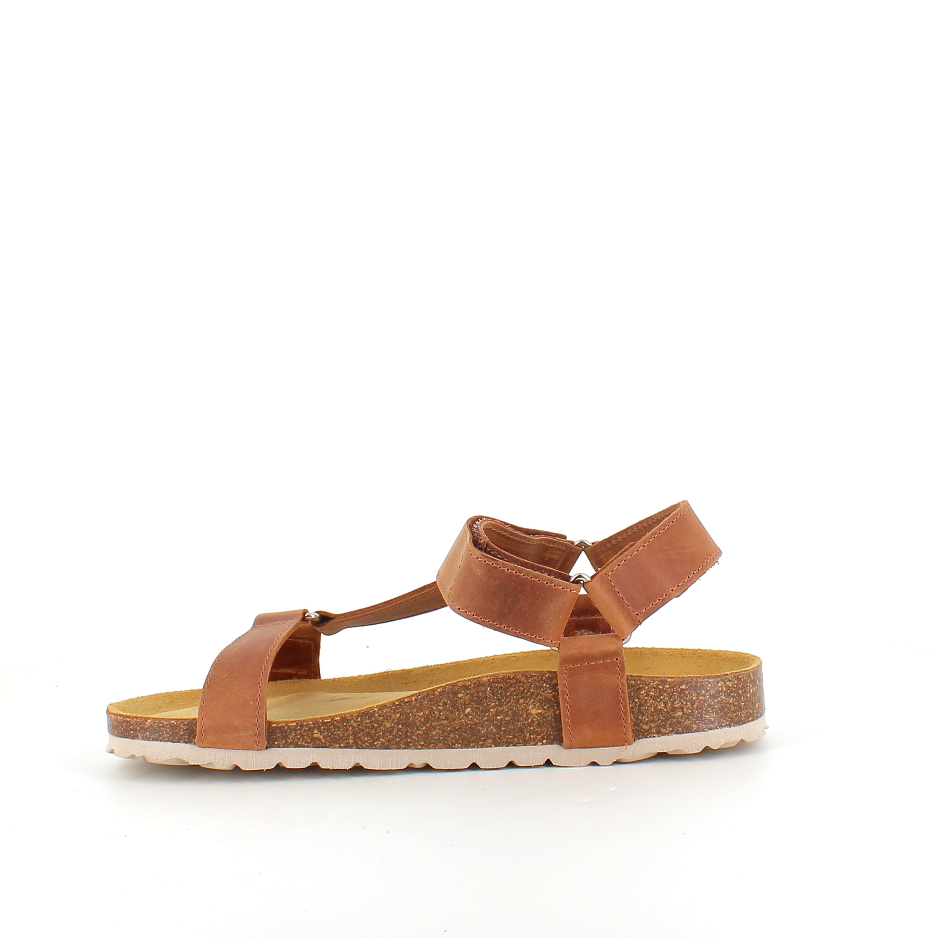 Crazy Brandi sandal i brunt läder – komfortsandal med fast passform | SSKbutiken.se