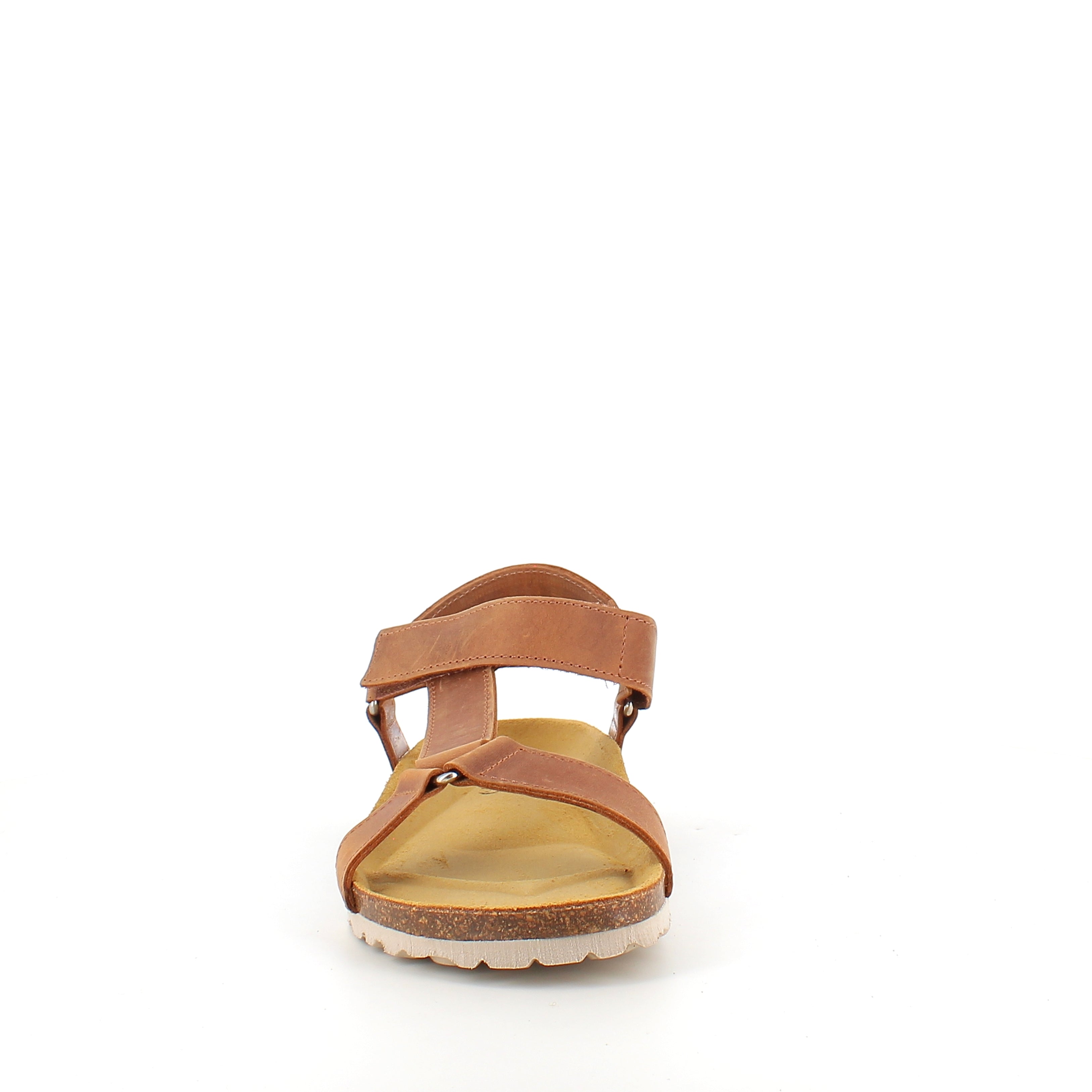 Crazy Brandi sandal i brunt läder – komfortsandal med fast passform | SSKbutiken.se