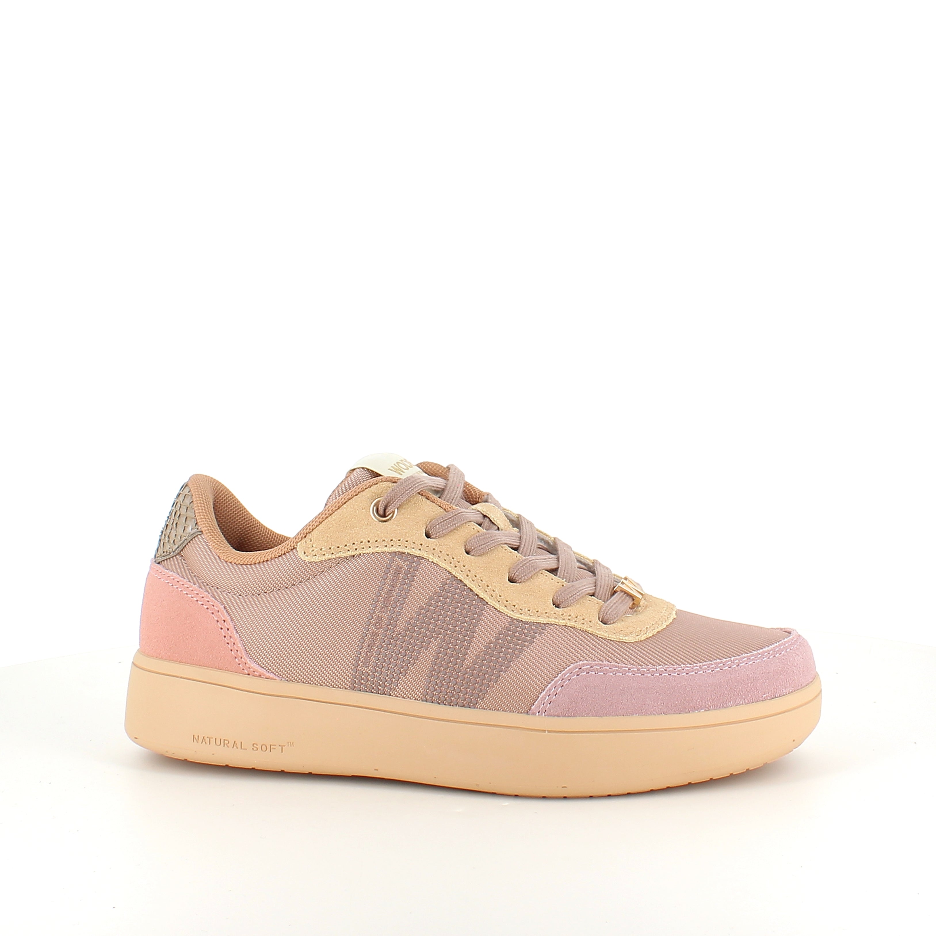 WODEN Line Sneaker – Blush Multi