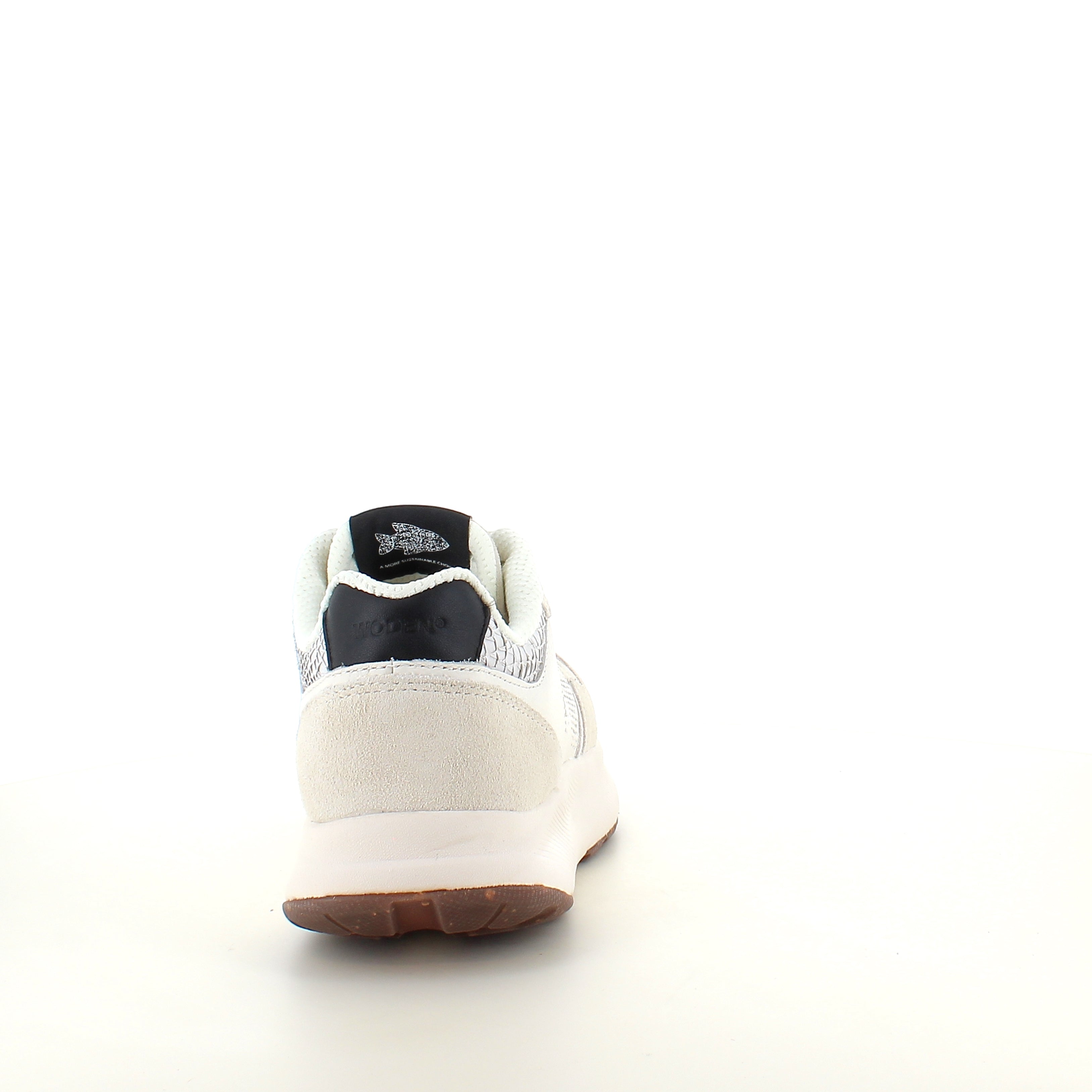 Mathilde Runner Leather – Blanc de Blanc från WODEN