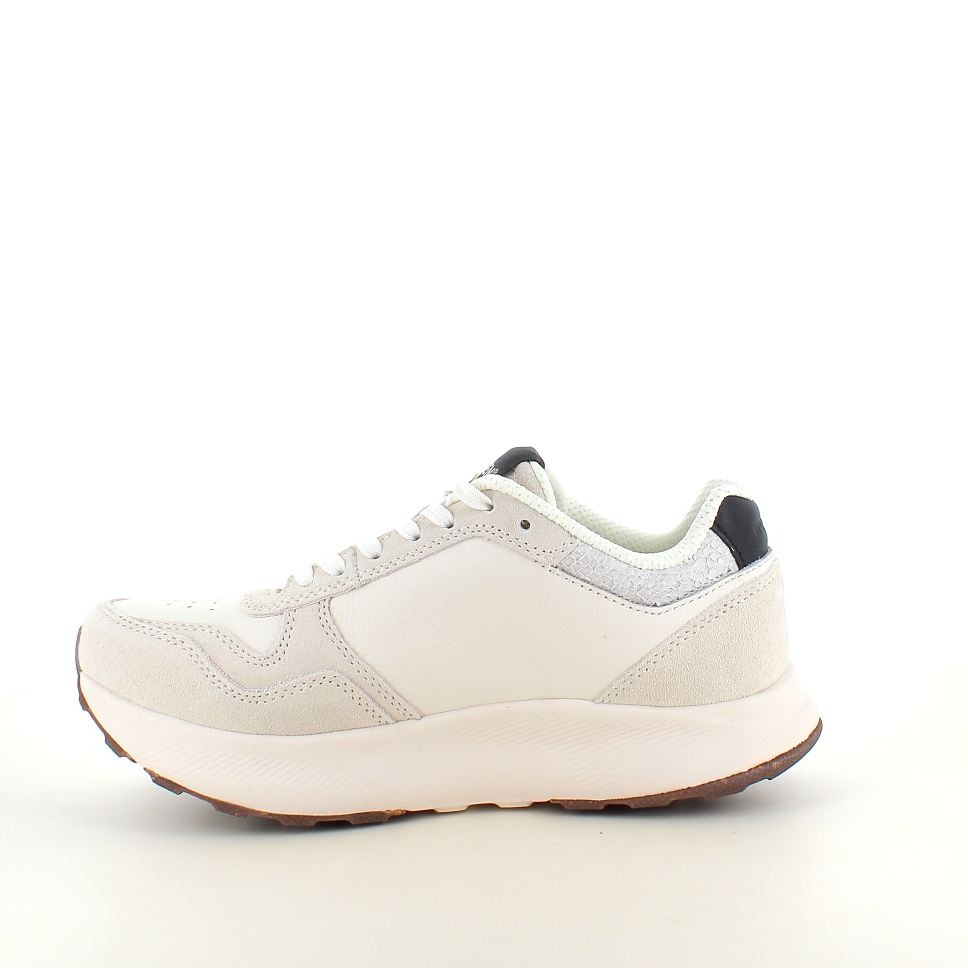 Mathilde Runner Leather – Blanc de Blanc från WODEN