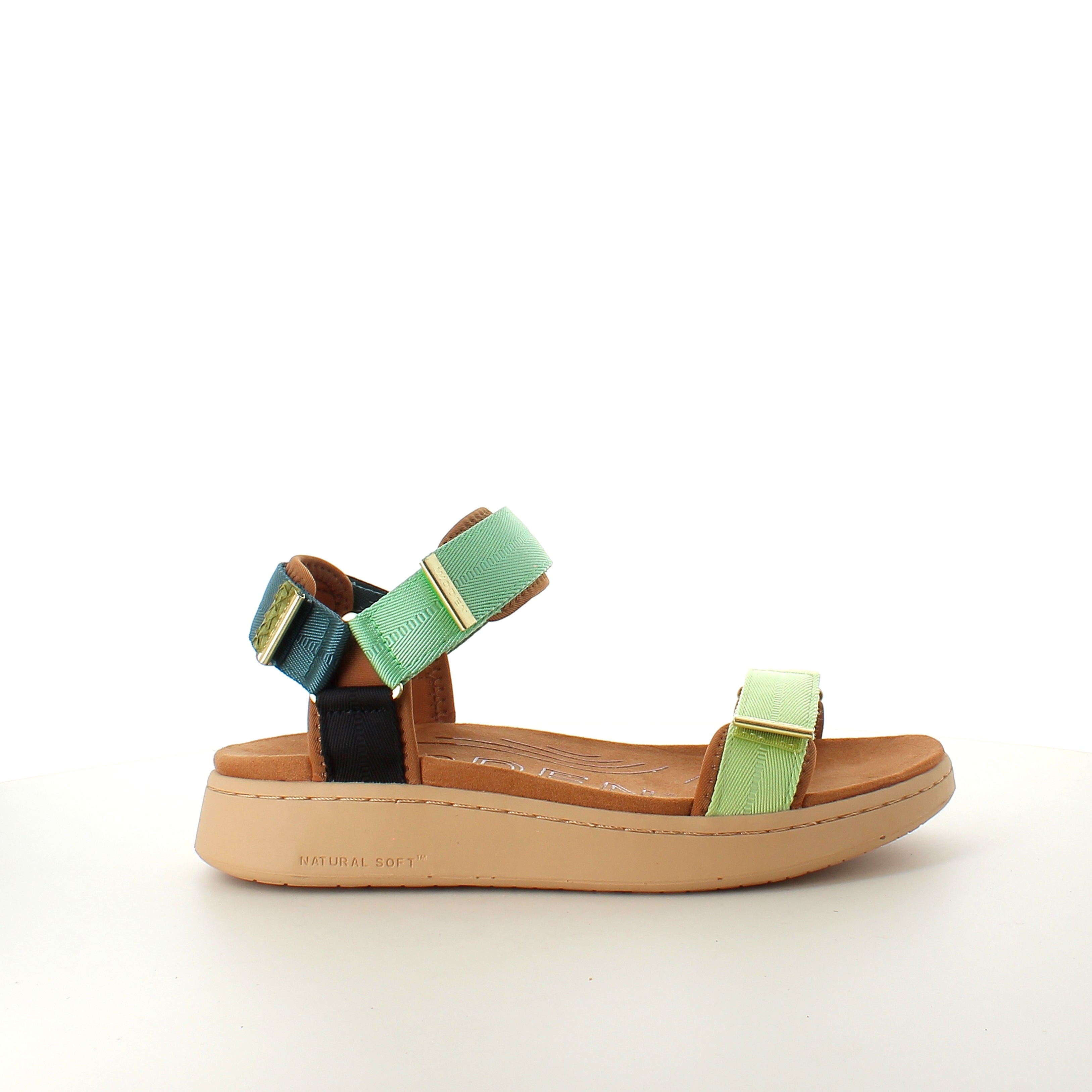 Line – Apple Green Multi – WODEN-sandal