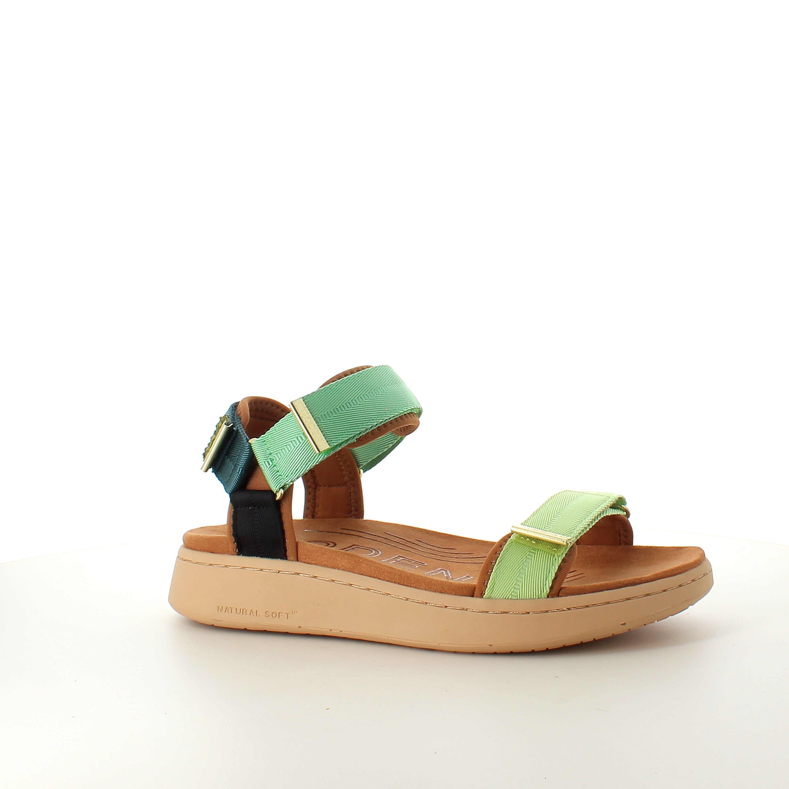 Line – Apple Green Multi – WODEN-sandal