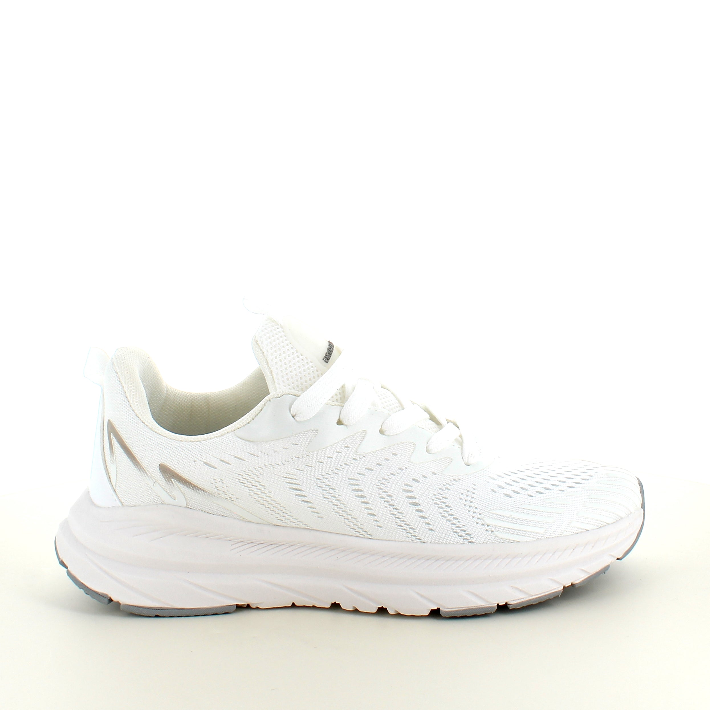 Endurance vit sneaker – andningsbar komfort med stötdämpning & lätt hålfotsstöd