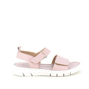 Läcker mjuk och flexibel skinnsandal i rosa från Relaxshoe