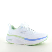 Vita Skechers GoRun-skor med fina detaljer