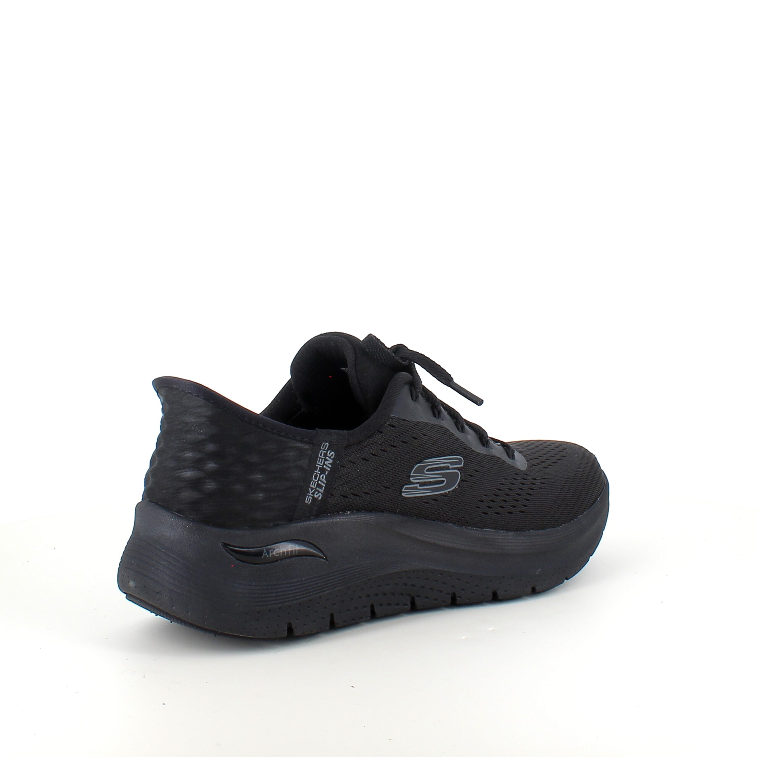 Skechers Slip-ins med Arch Fit – svart sneaker med hands-free komfort
