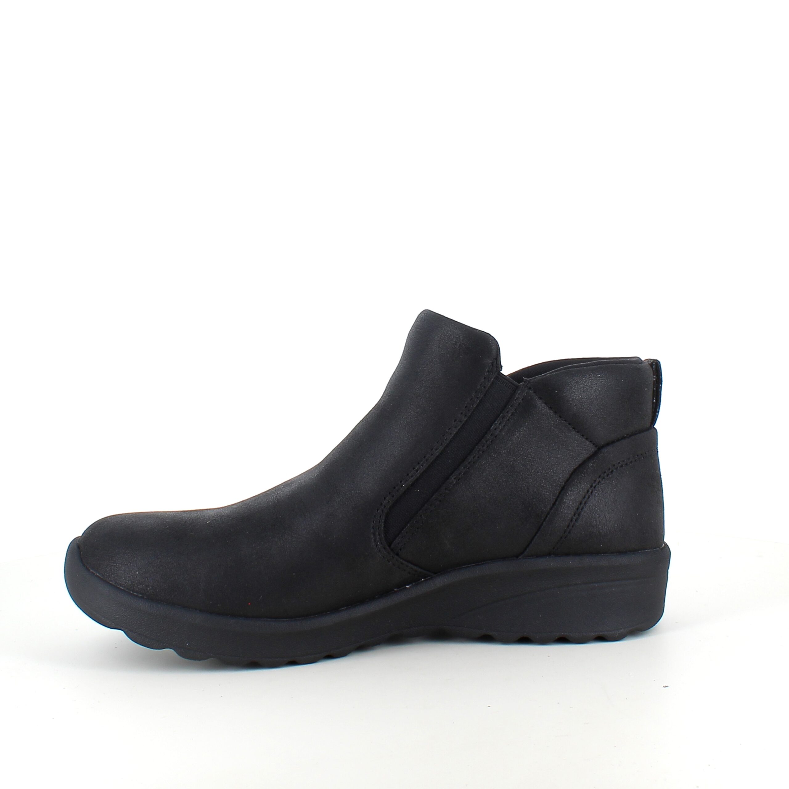 Elegant svart stövlett med Memory Foam från Skechers