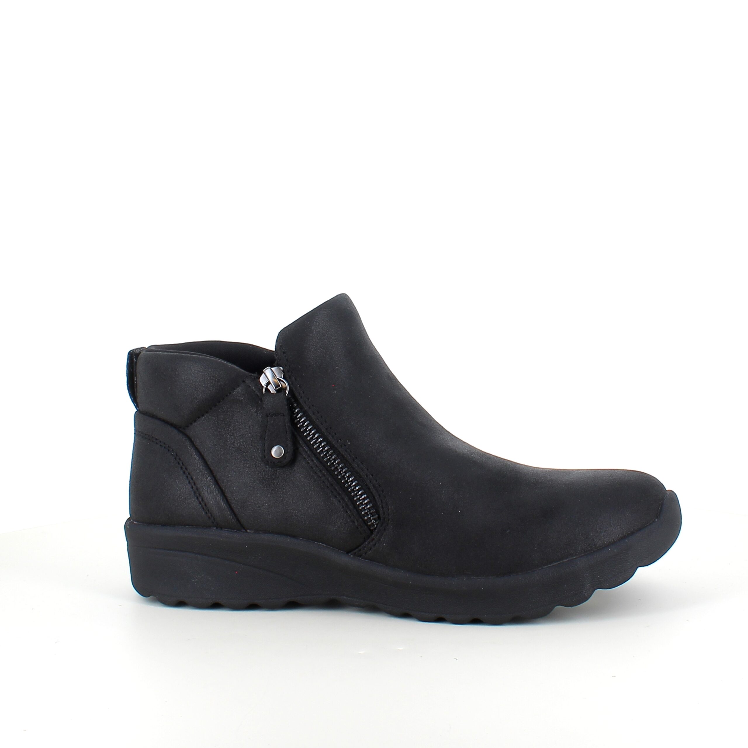 Elegant svart stövlett med Memory Foam från Skechers