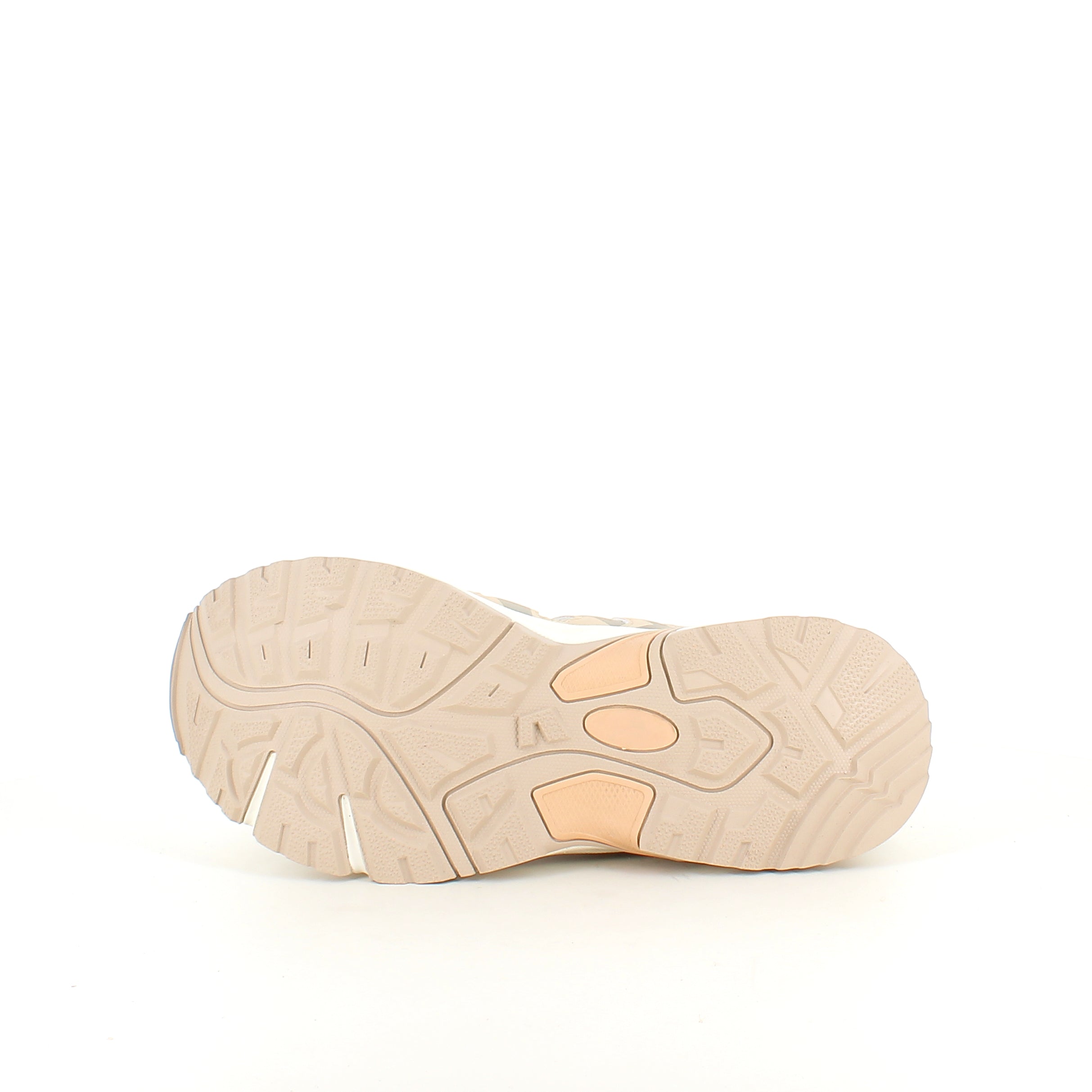 Whistler Puente W Shoe – Extra ventilerad sneaker i beige med elastisk snörning