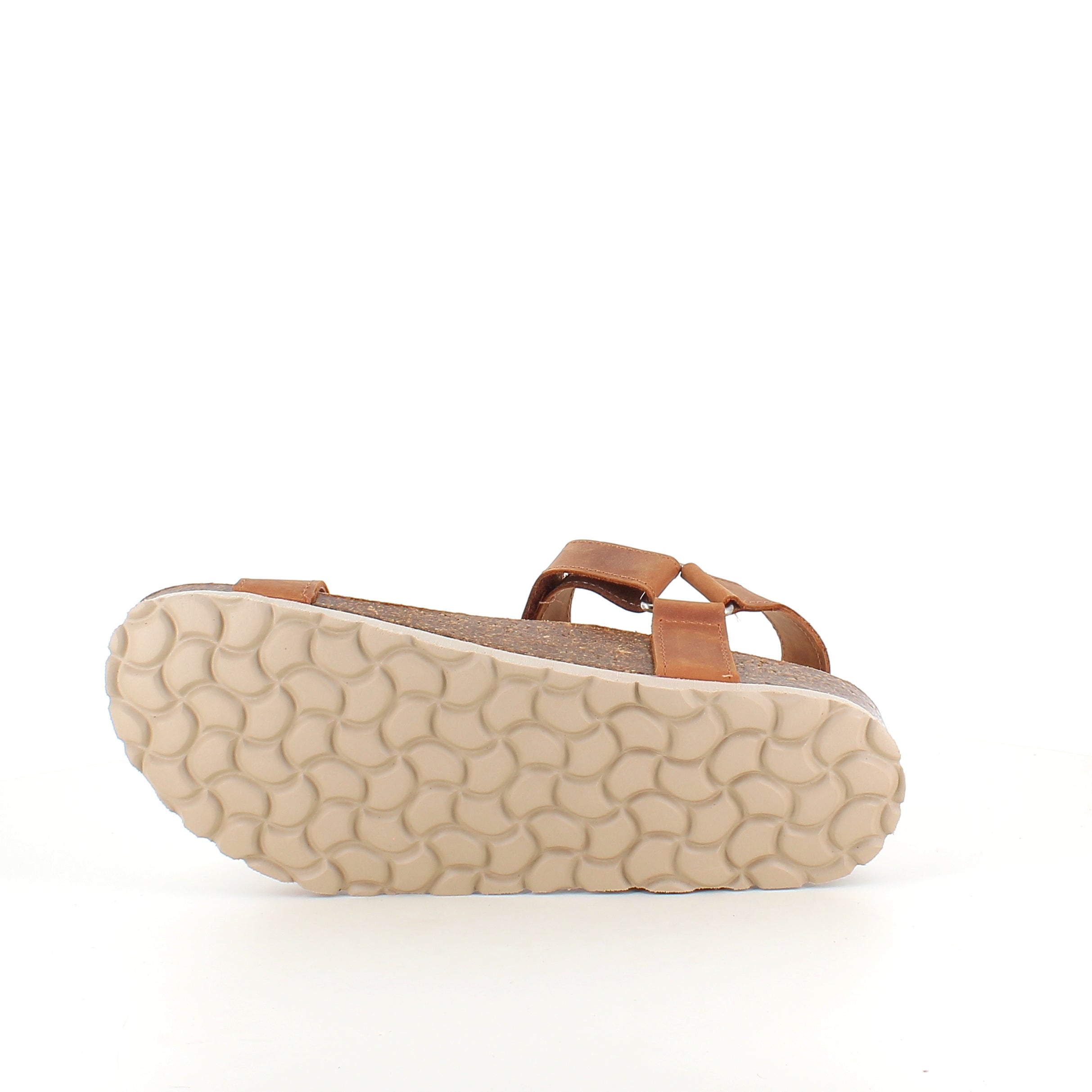 Crazy Brandi sandal i brunt läder – komfortsandal med fast passform | SSKbutiken.se